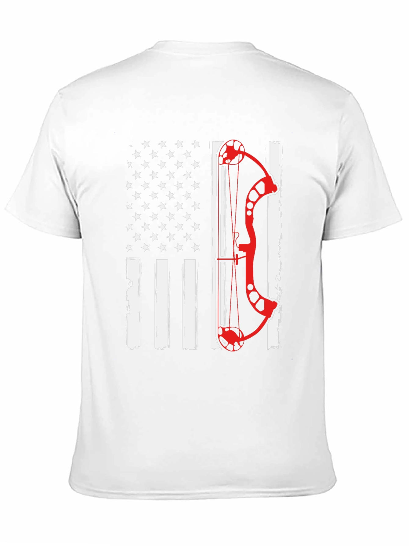 American Flag Bow Hunting T-Shirt - Patriot Archer Apparel