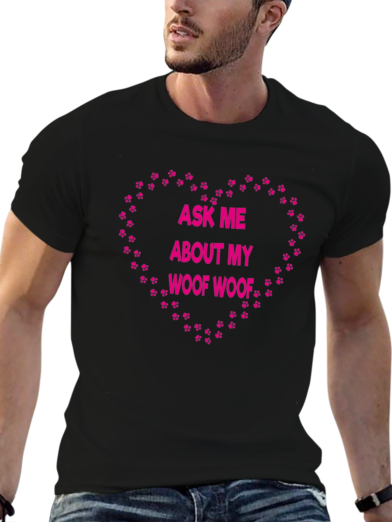 Woof Woof Heart Graphic Tee