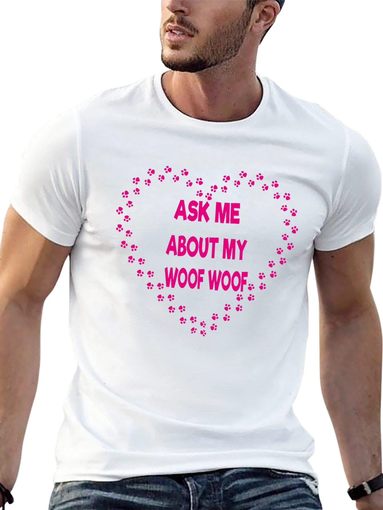 Woof Woof Heart Graphic Tee