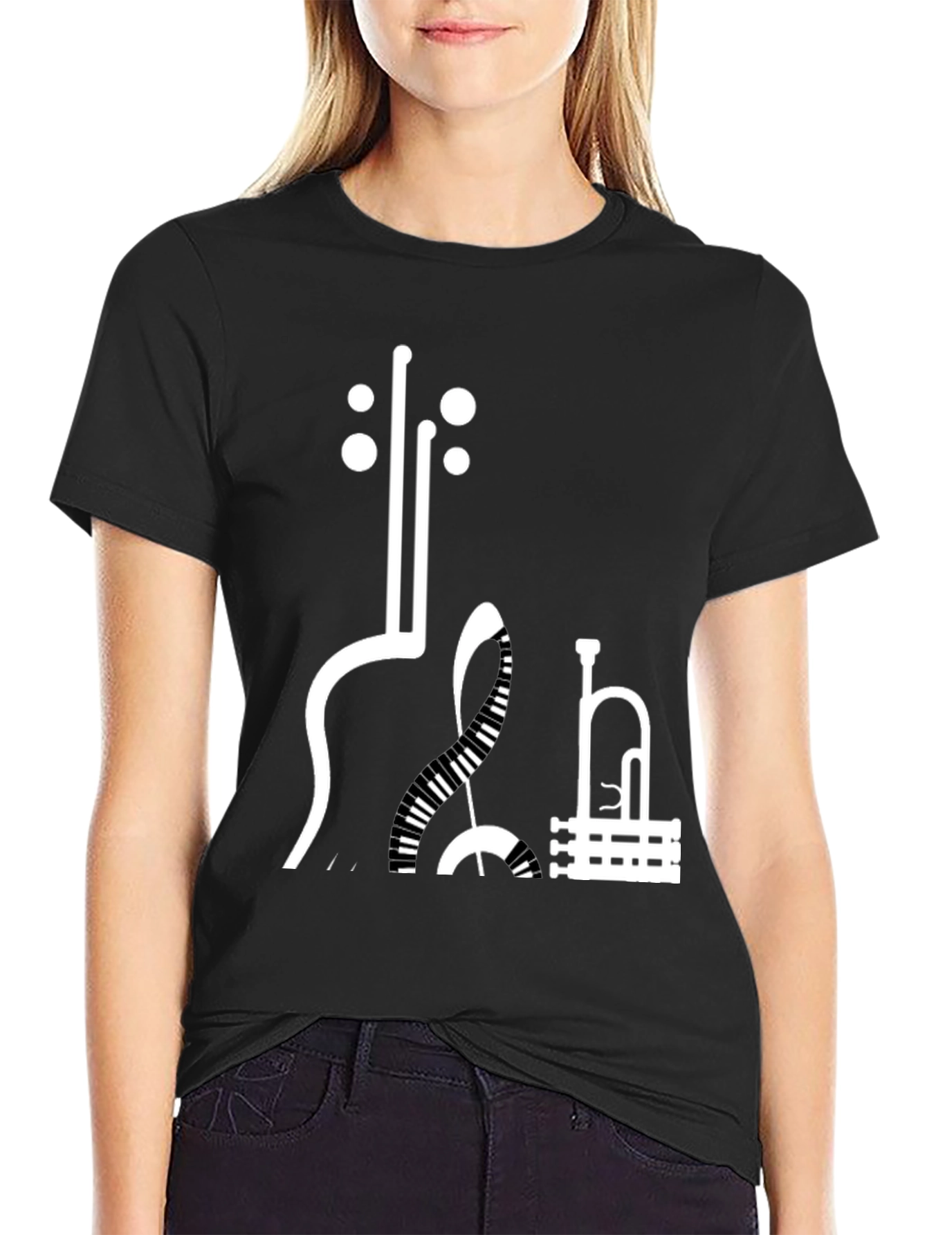 Musical Instruments Graphic T-Shirt