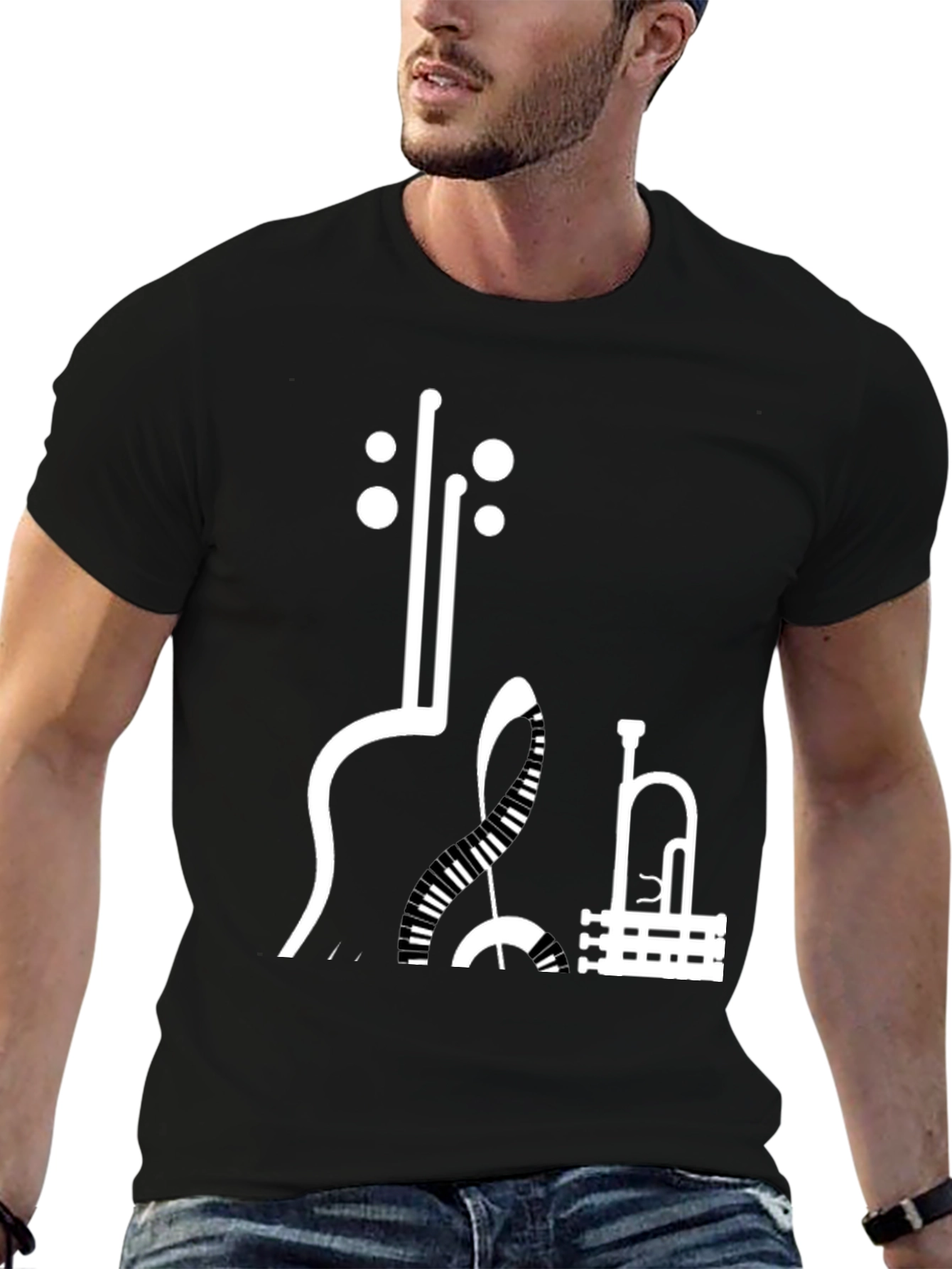 Musical Instruments Graphic T-Shirt