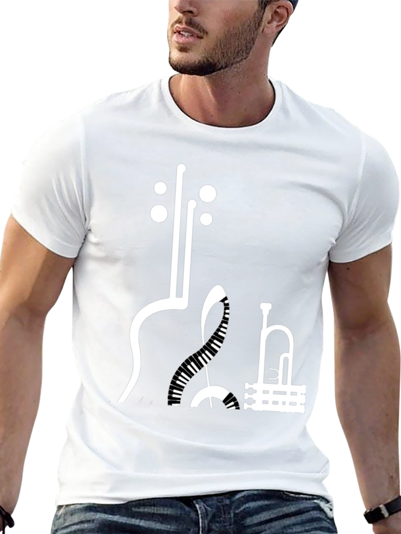 Musical Instruments Graphic T-Shirt