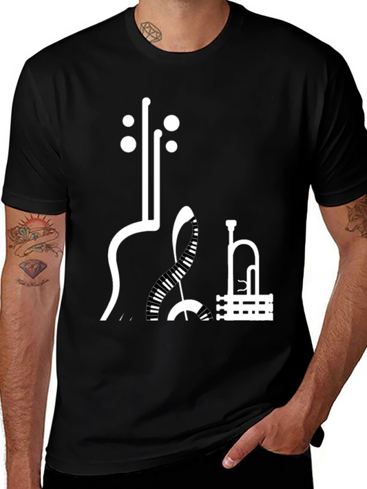 Musical Instruments Graphic T-Shirt