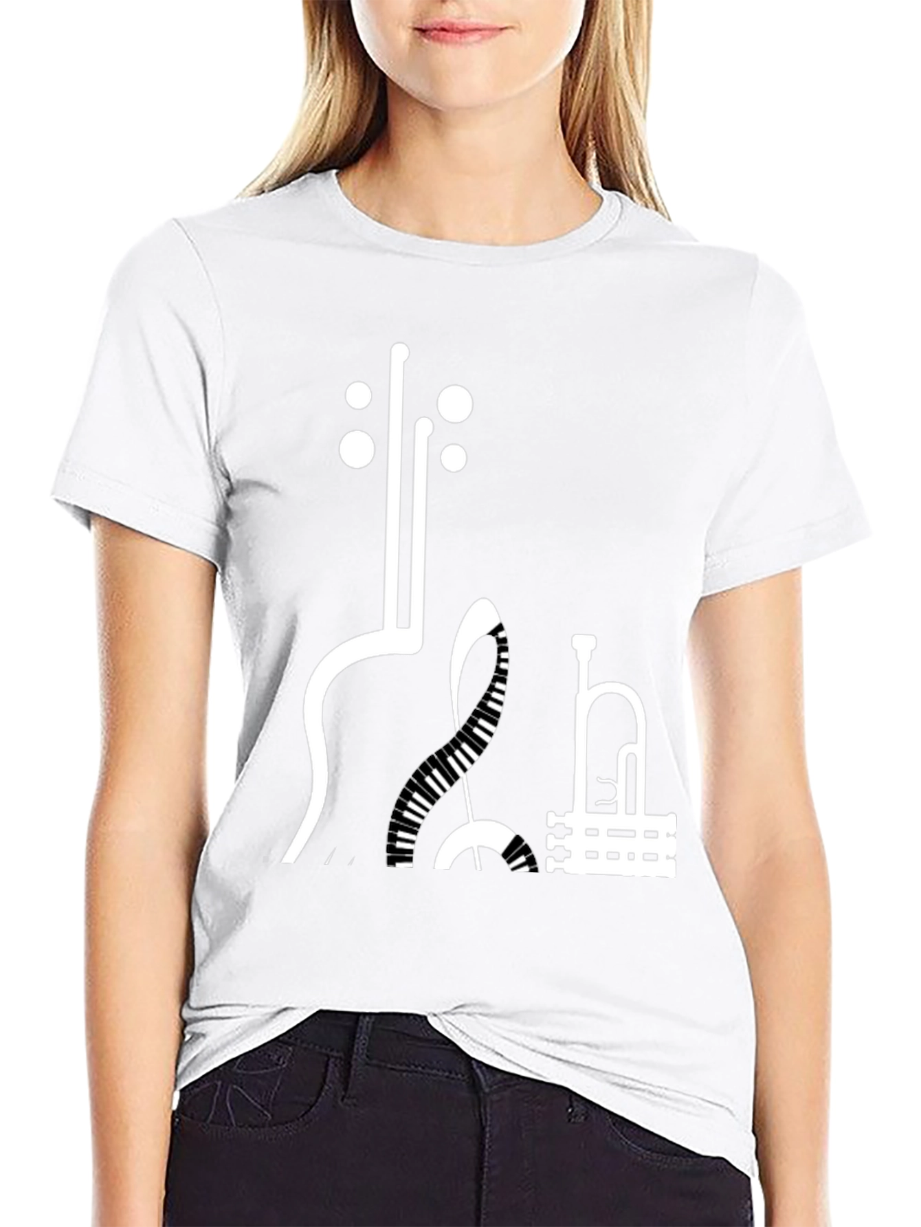 Musical Instruments Graphic T-Shirt