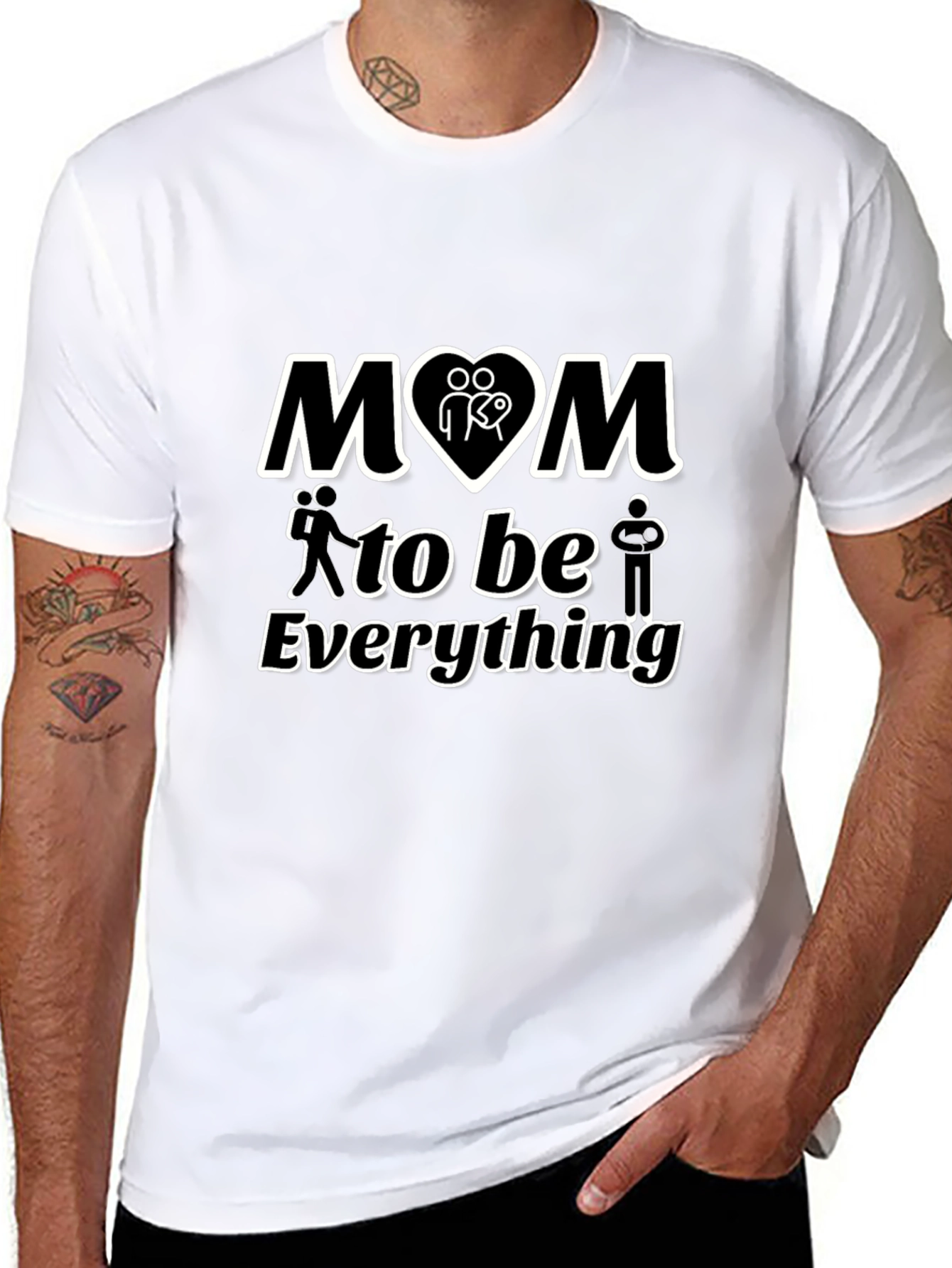 Mom To Be Graphic Tee - Expecting Mother Gift