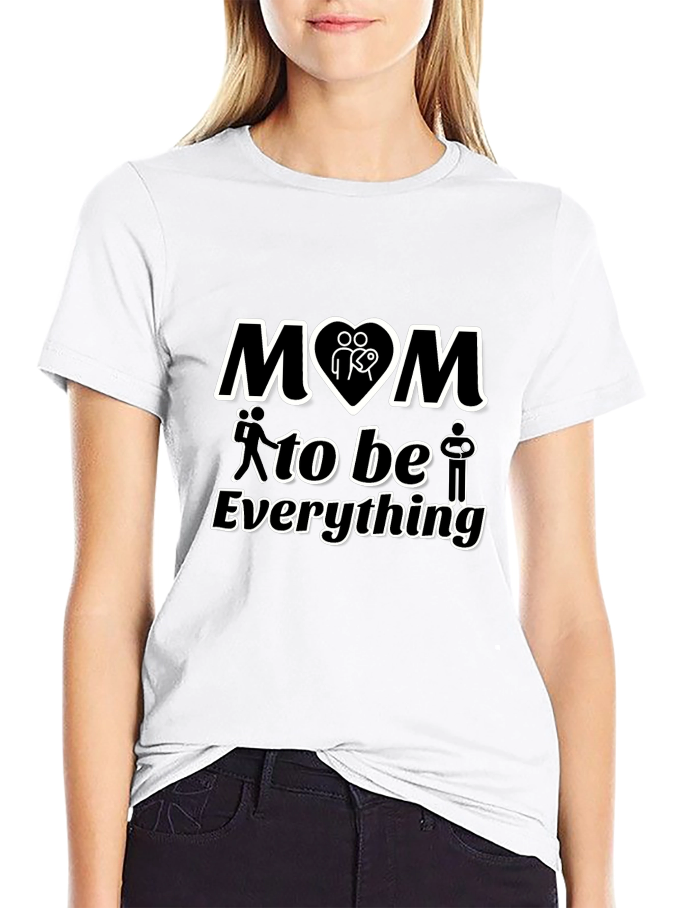 Mom To Be Graphic Tee - Expecting Mother Gift