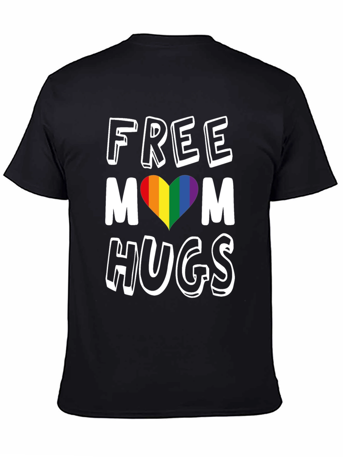 Free Mom Hugs LGBTQ+ Pride T-Shirt