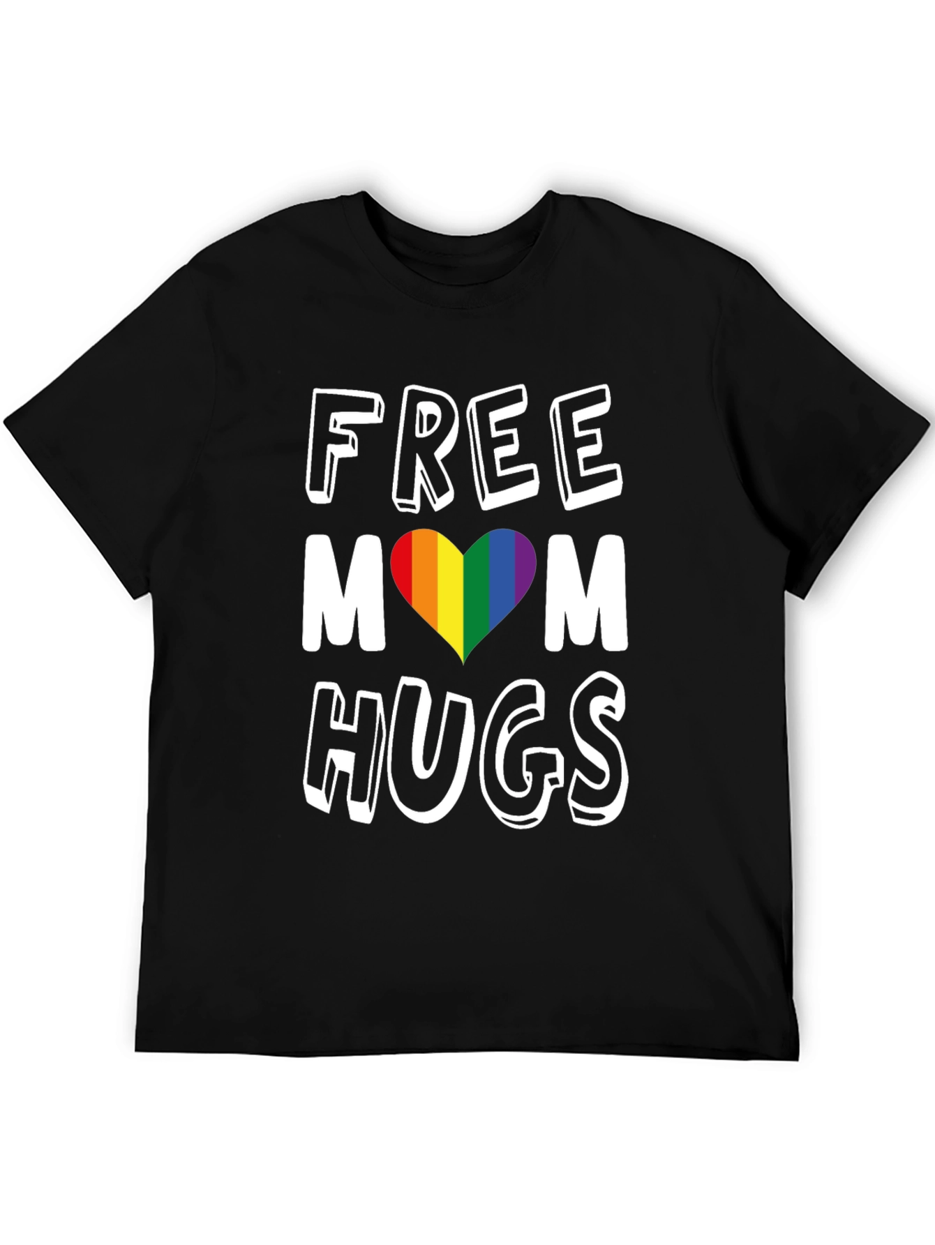 Free Mom Hugs LGBTQ+ Pride T-Shirt