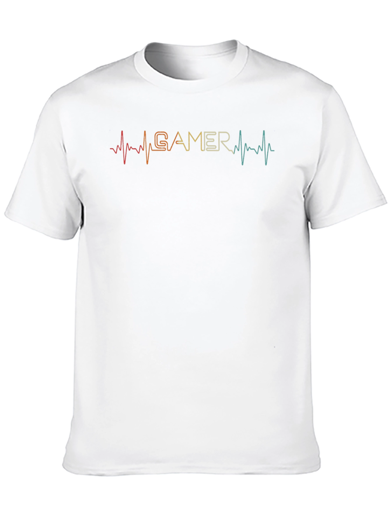 Gamer Heartbeat Graphic T-Shirt