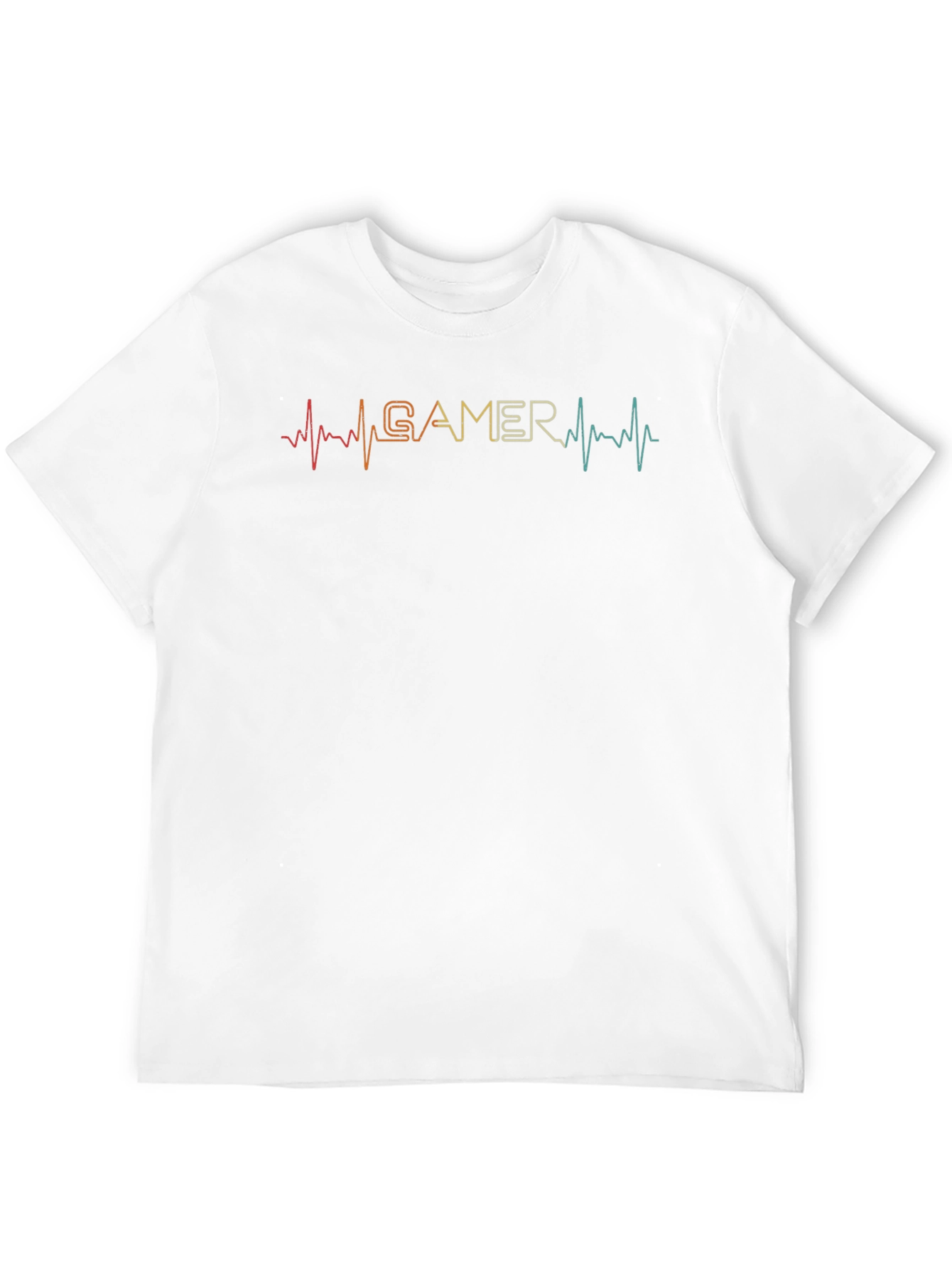 Gamer Heartbeat Graphic T-Shirt