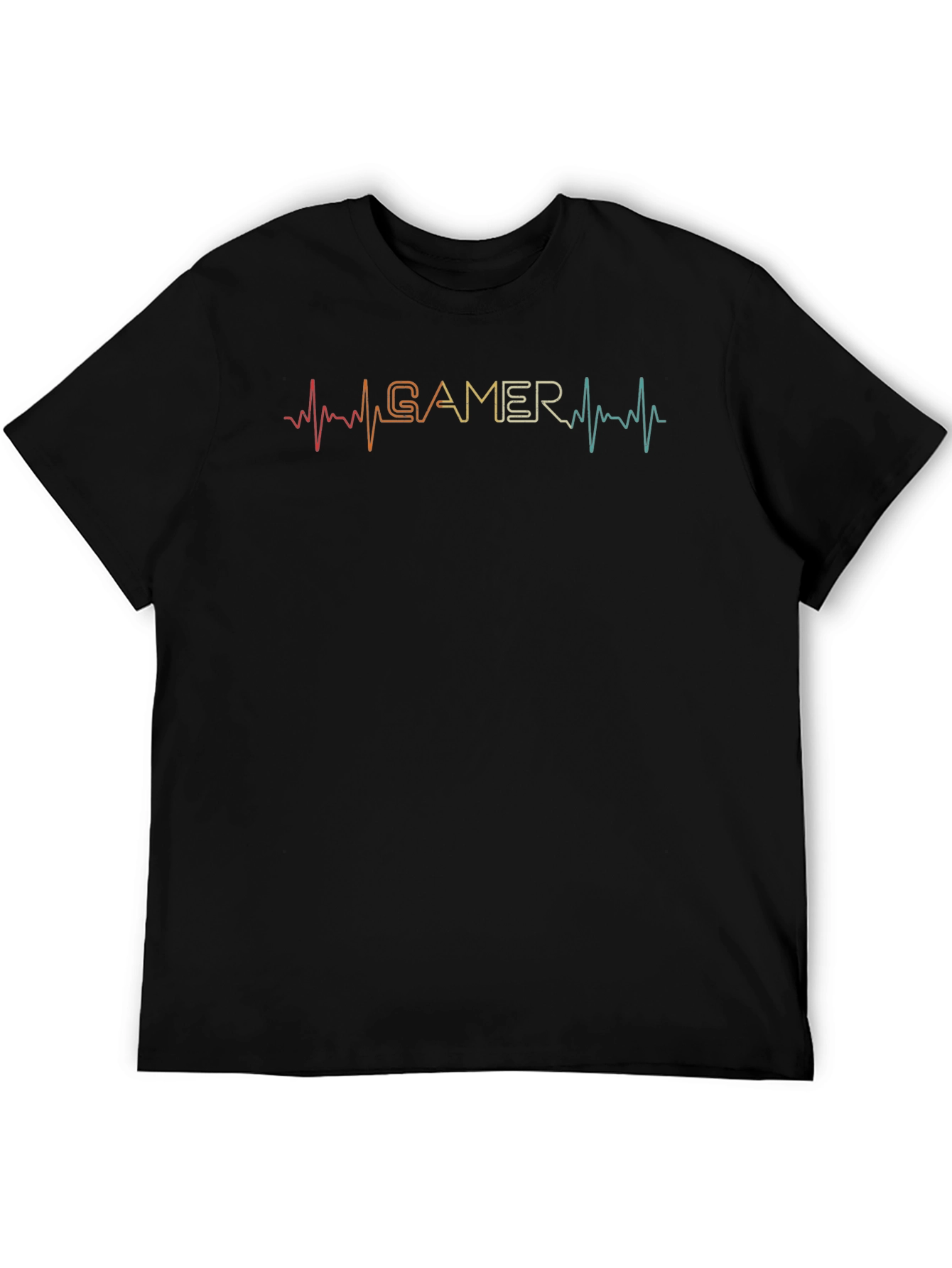 Gamer Heartbeat Graphic T-Shirt