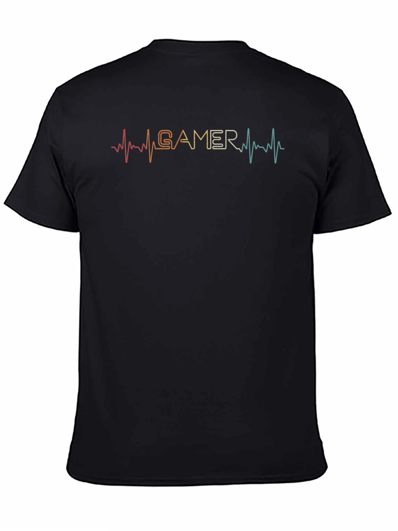 Gamer Heartbeat Graphic T-Shirt
