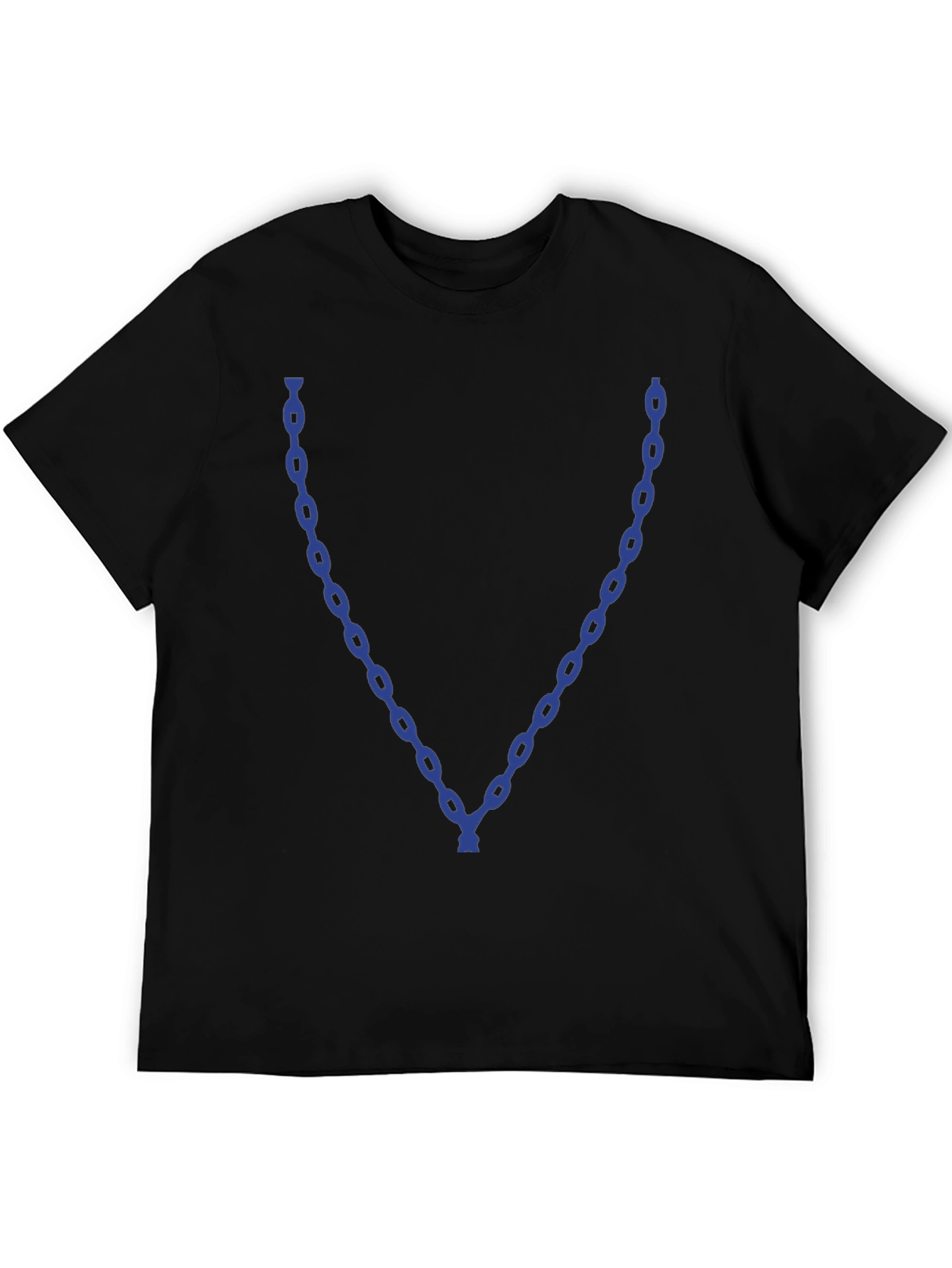 Chain Graphic Black T-Shirt