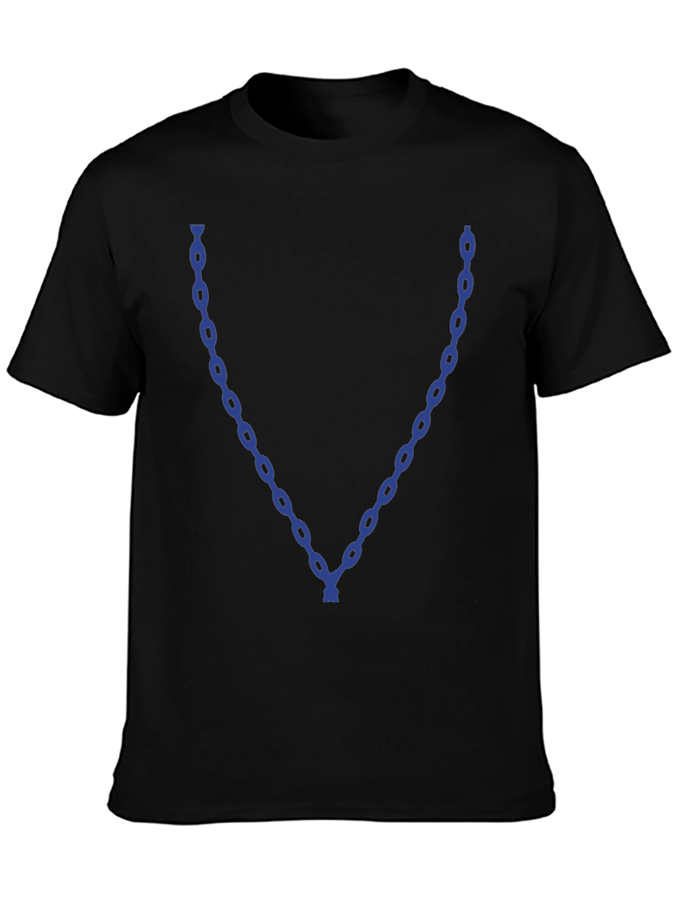 Chain Graphic Black T-Shirt