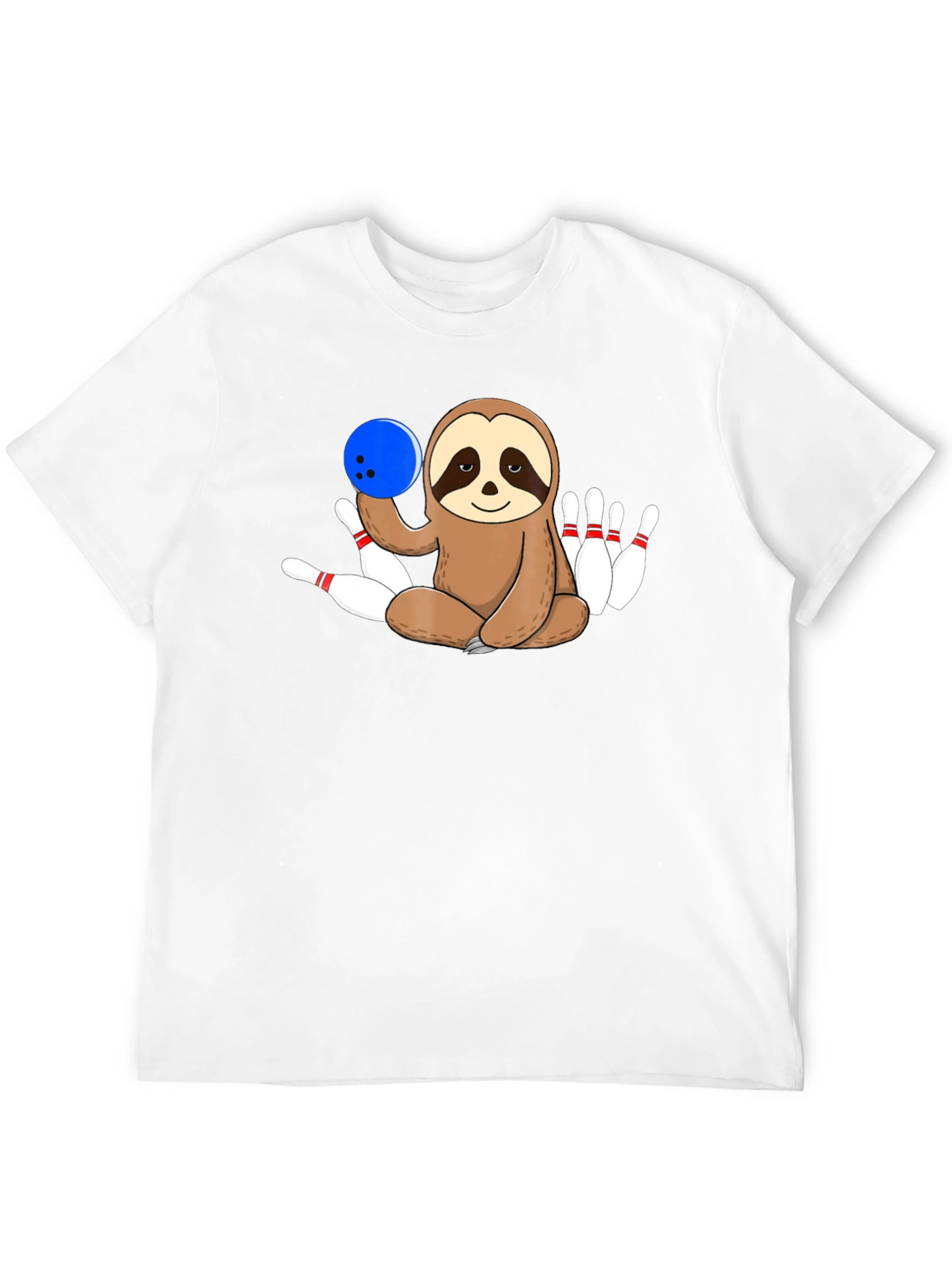 Sloth Bowling T-Shirt - Strike in Style!