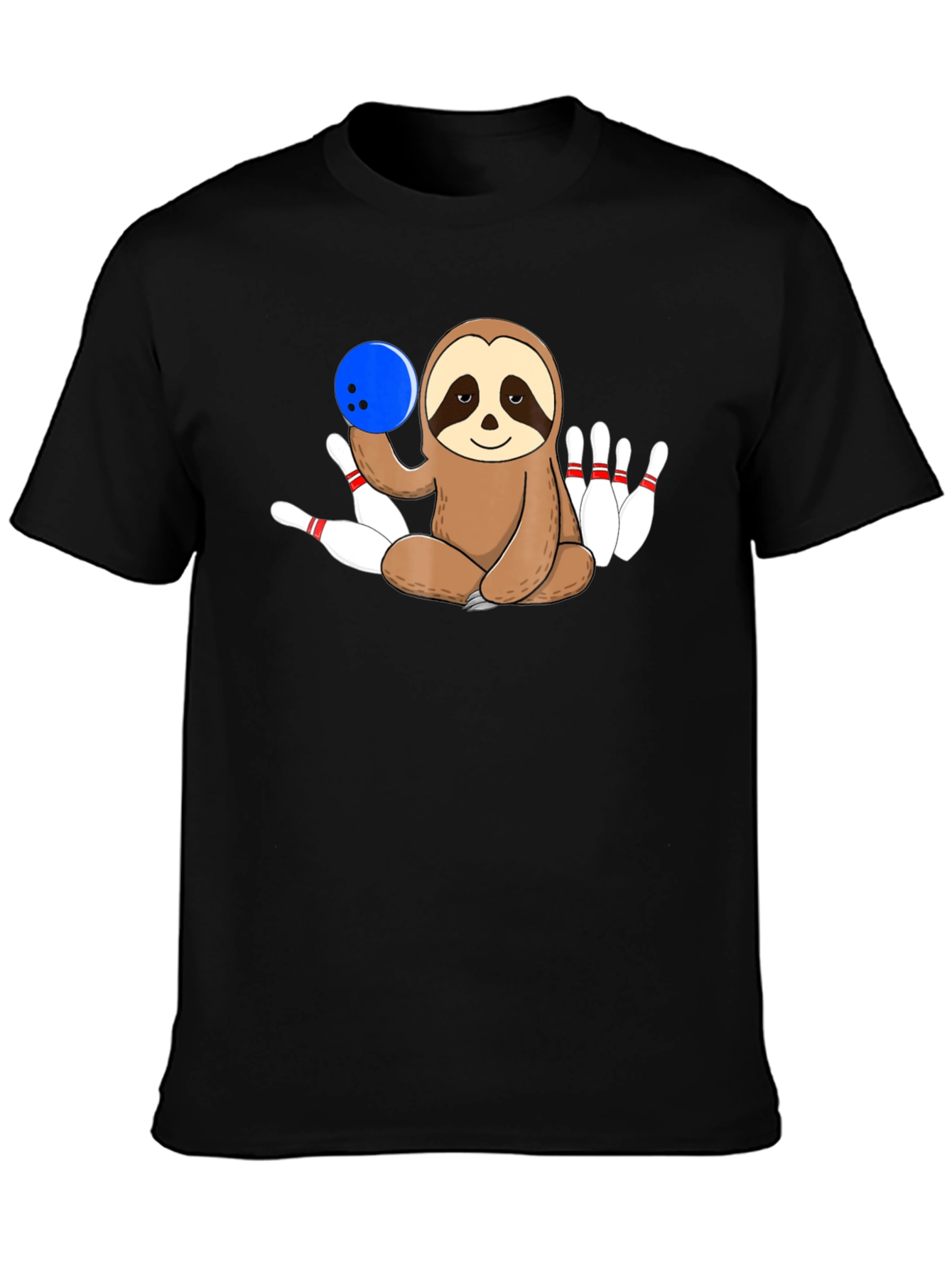 Sloth Bowling T-Shirt - Strike in Style!