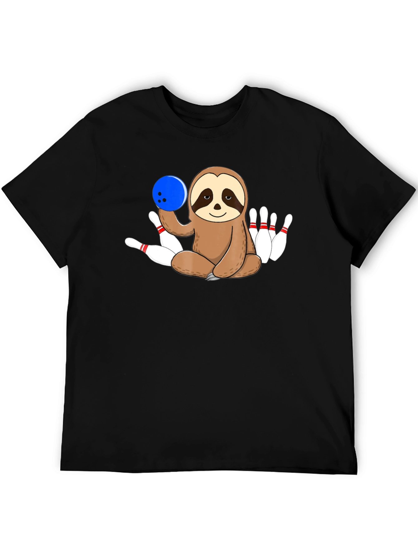 Sloth Bowling T-Shirt - Strike in Style!