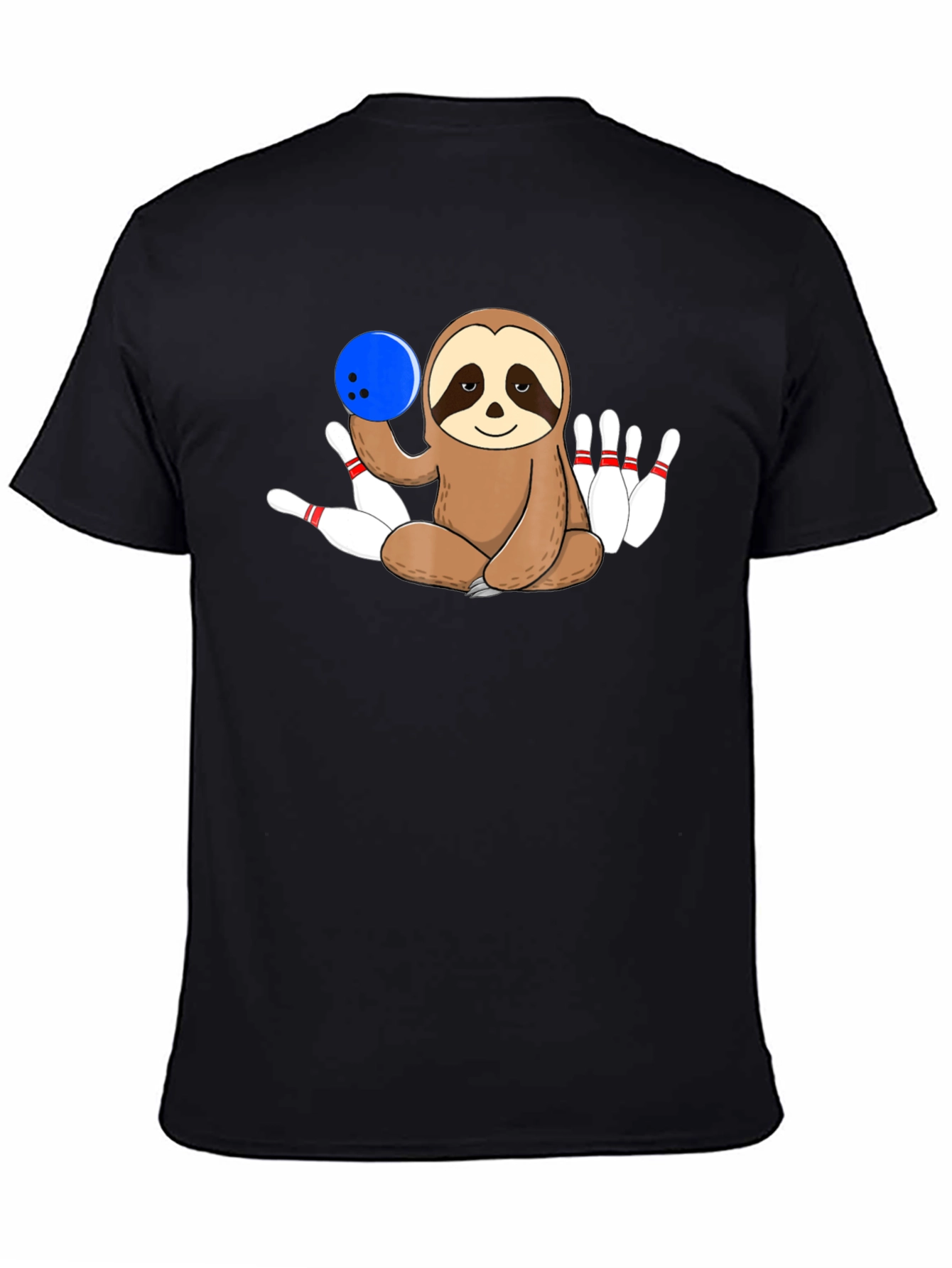 Sloth Bowling T-Shirt - Strike in Style!