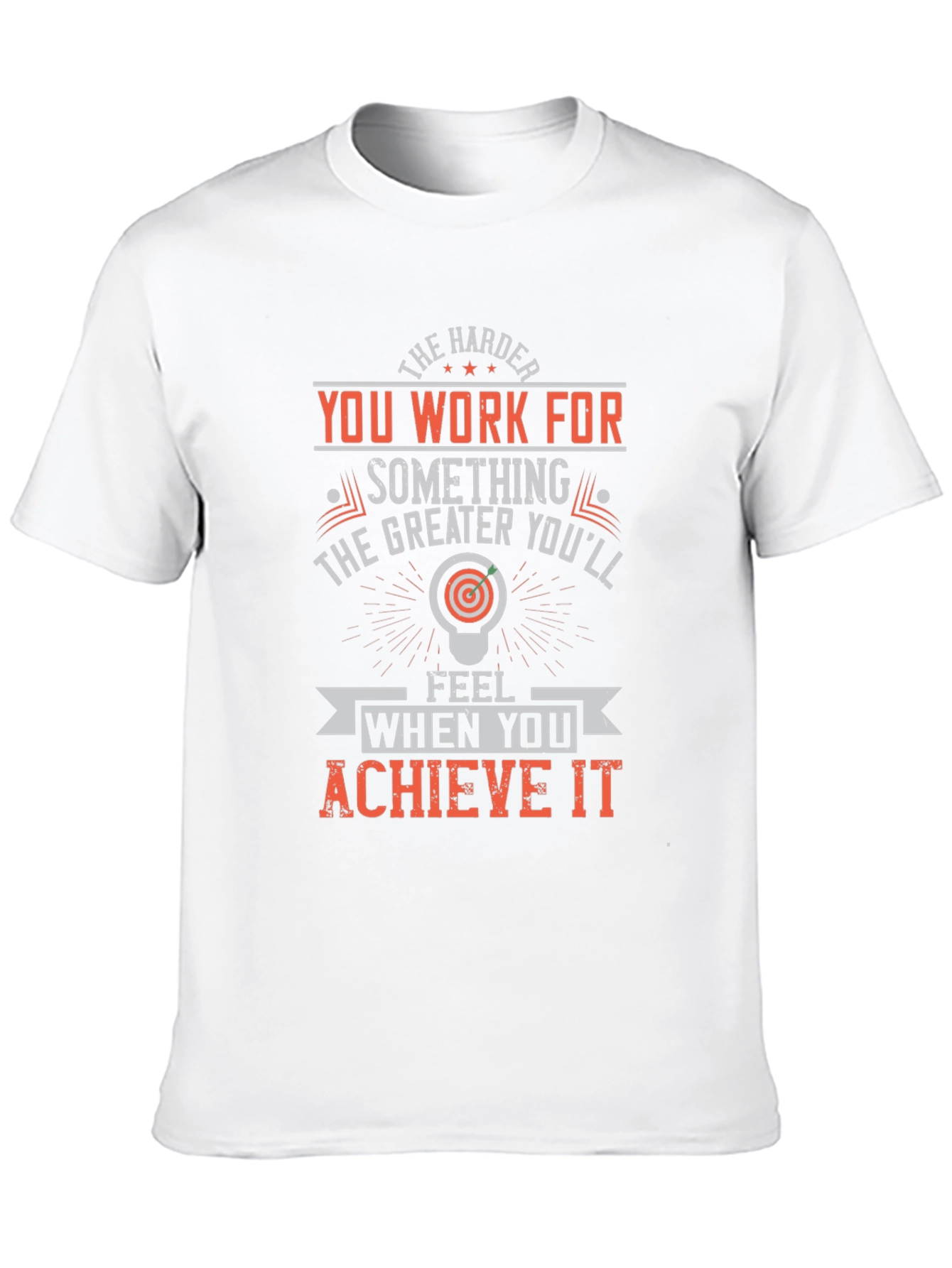 Motivational Graphic T-Shirt - Hard Work Pays Off