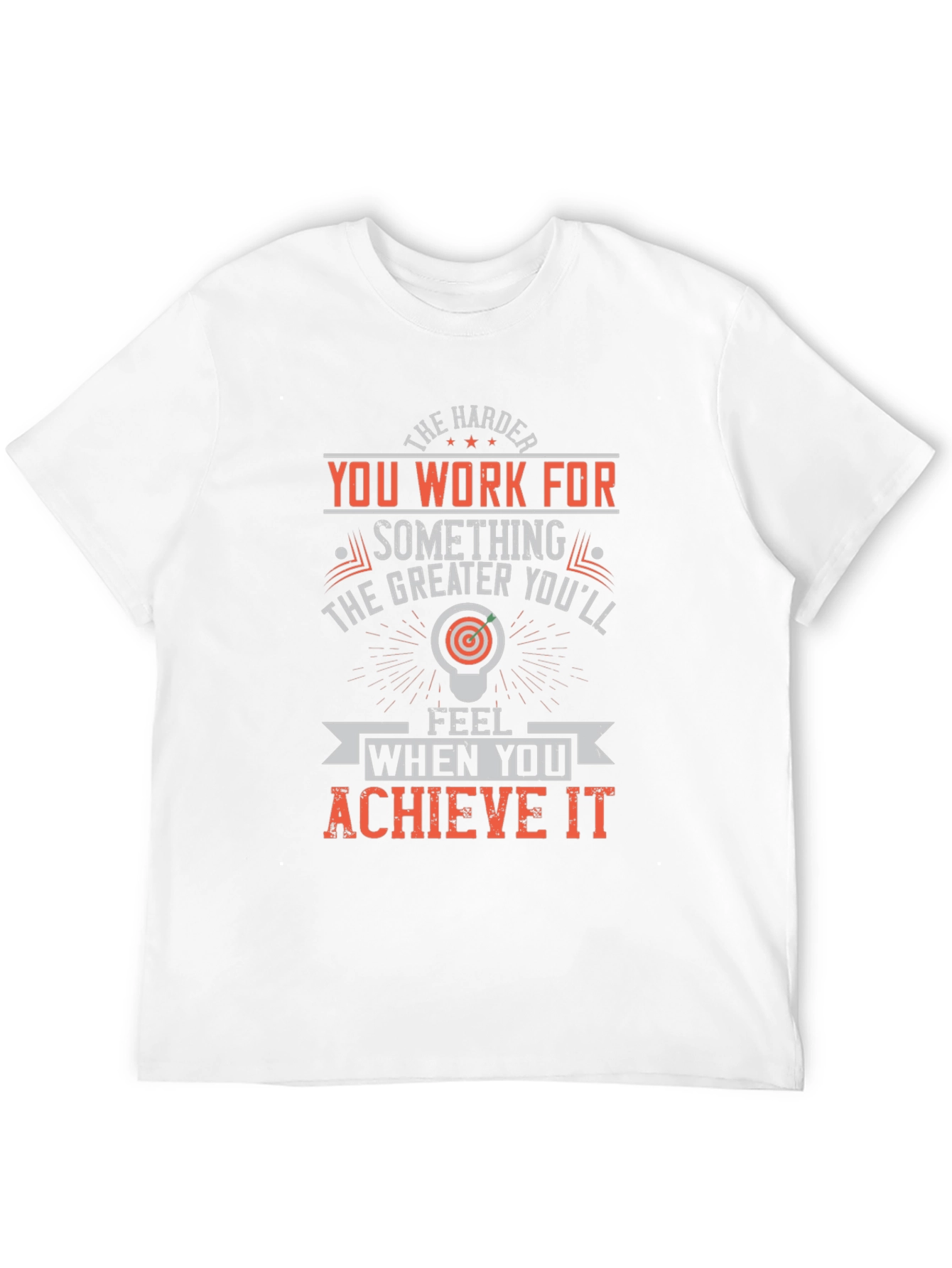 Motivational Graphic T-Shirt - Hard Work Pays Off