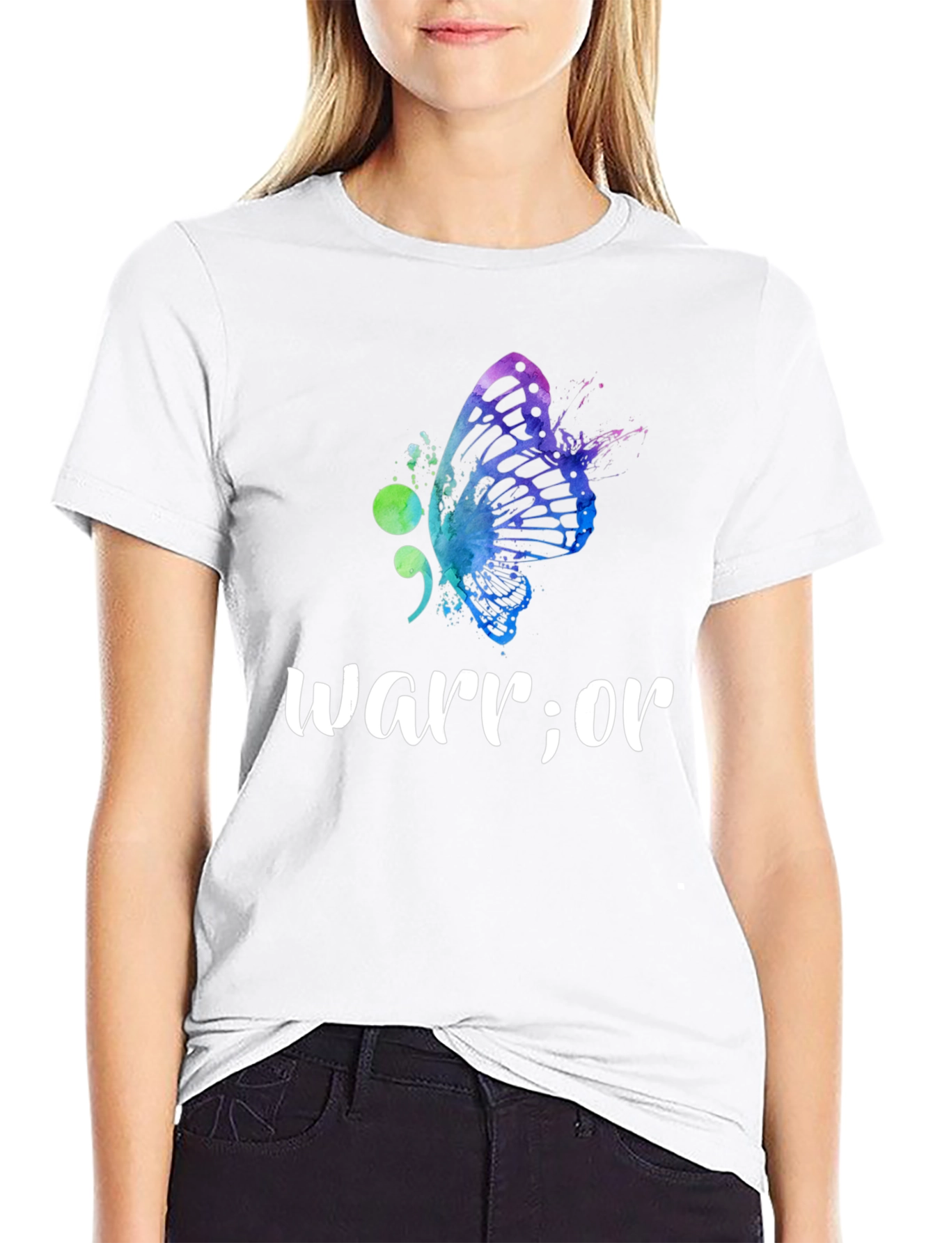 Warrior Semilon Butterfly Graphic Tee