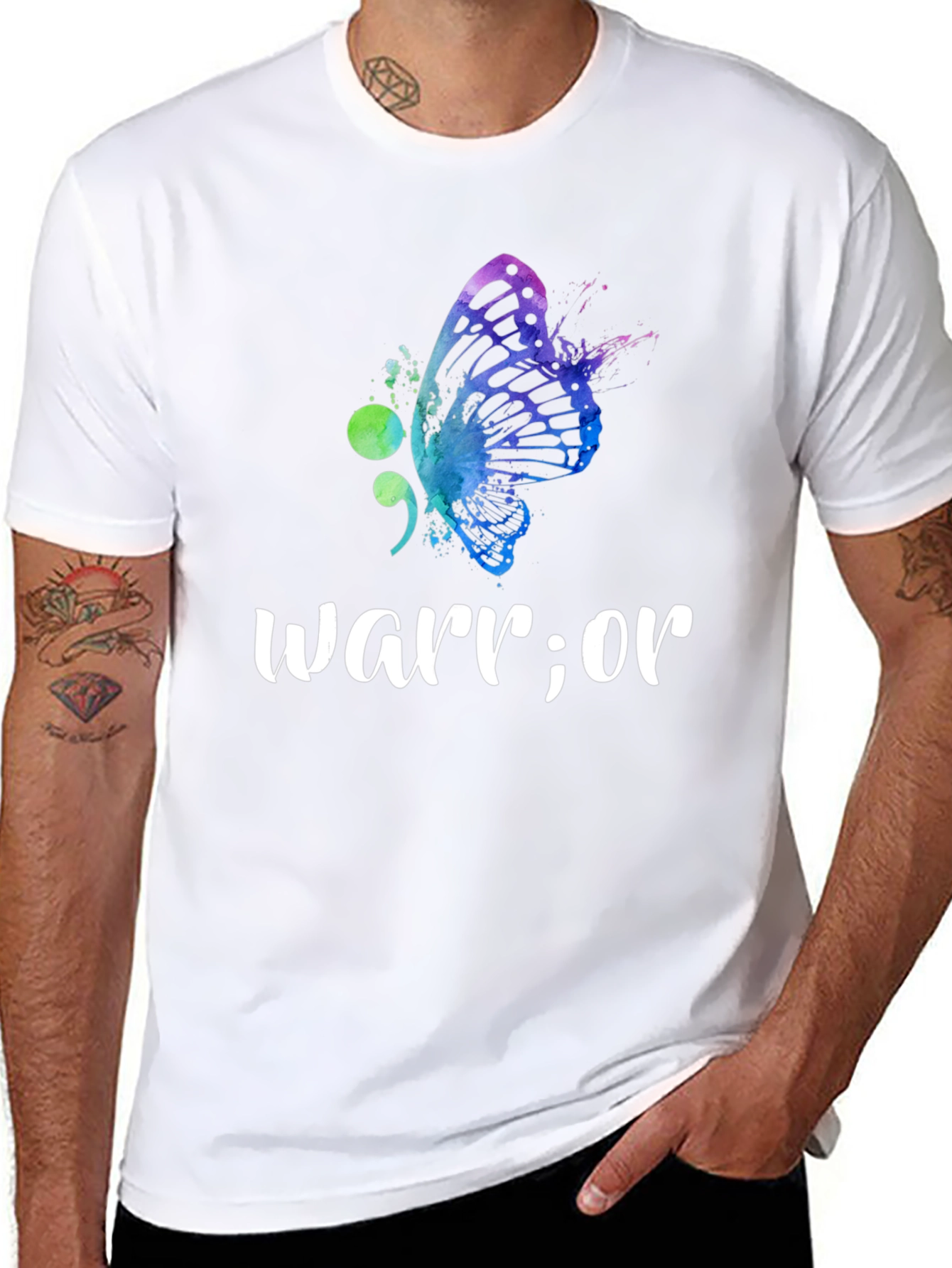 Warrior Semilon Butterfly Graphic Tee