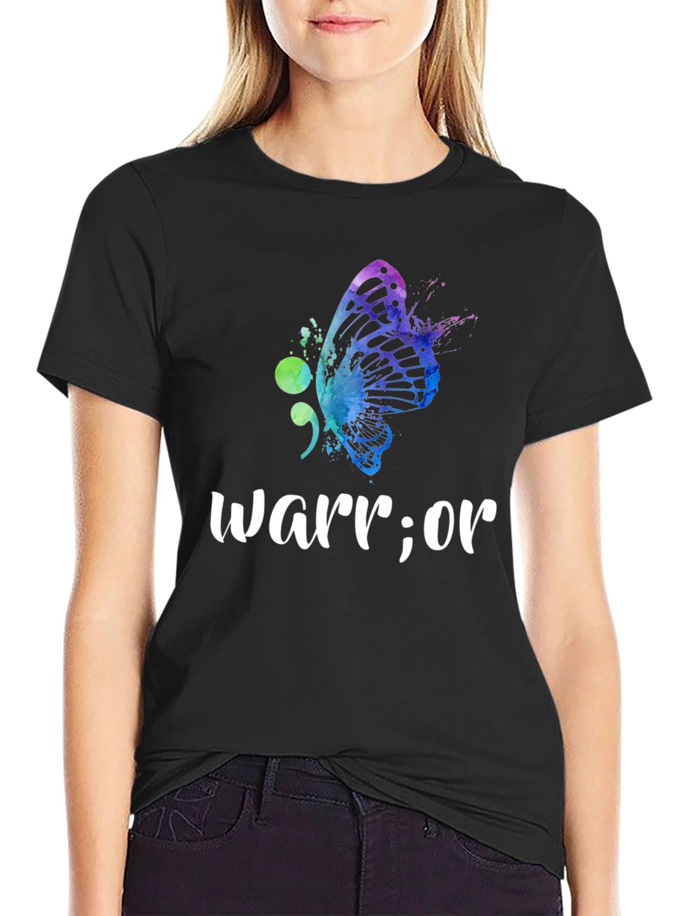 Warrior Semilon Butterfly Graphic Tee