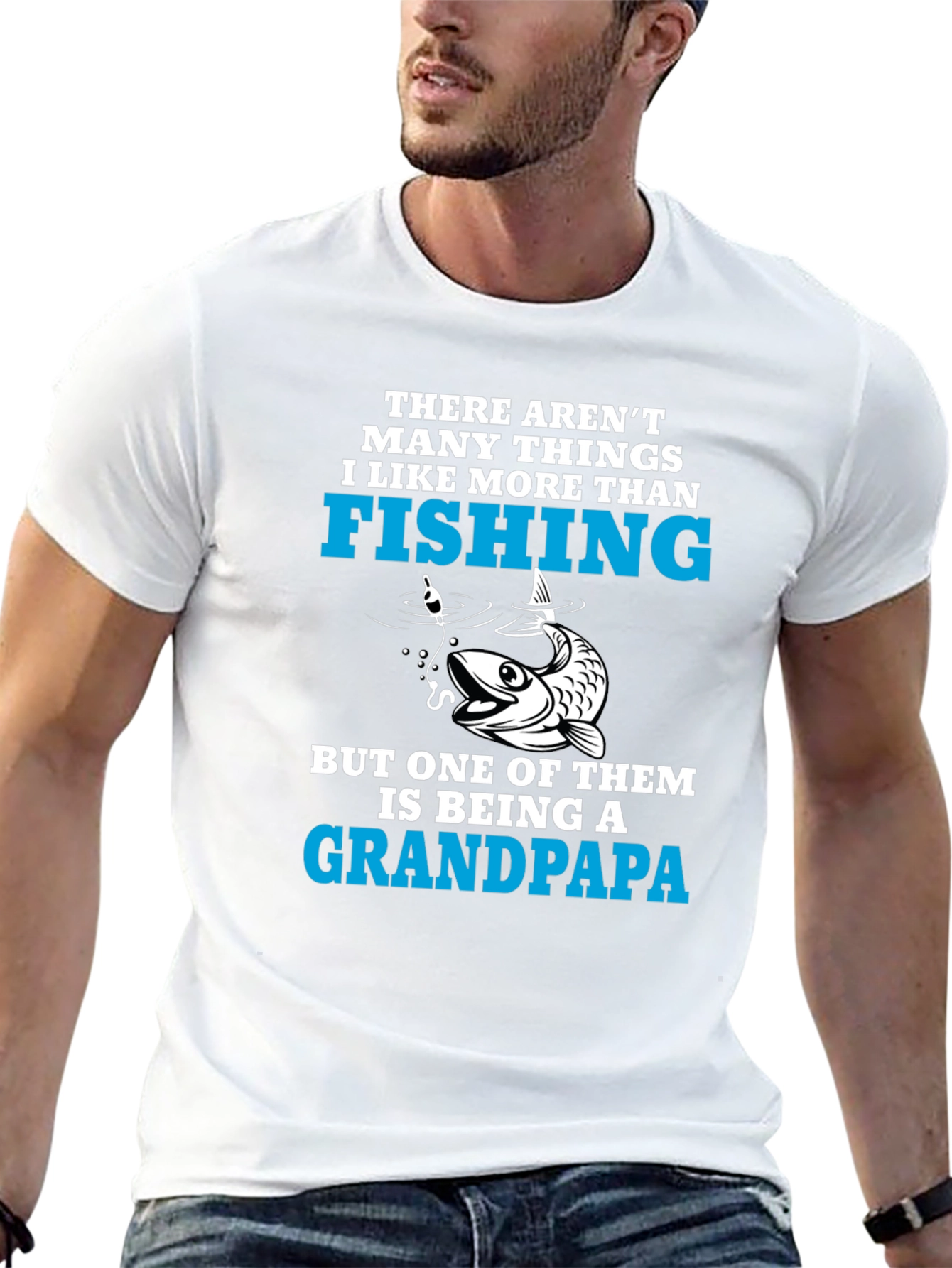 Fishing Grandpapa T-Shirt