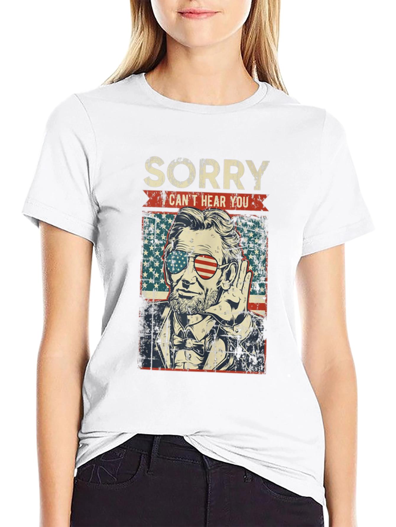 Sorry Cant Hear You T-Shirt