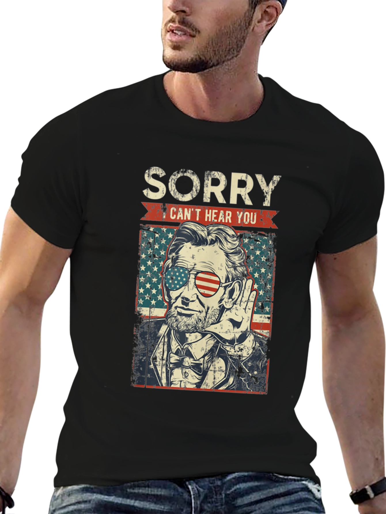 Sorry Cant Hear You T-Shirt