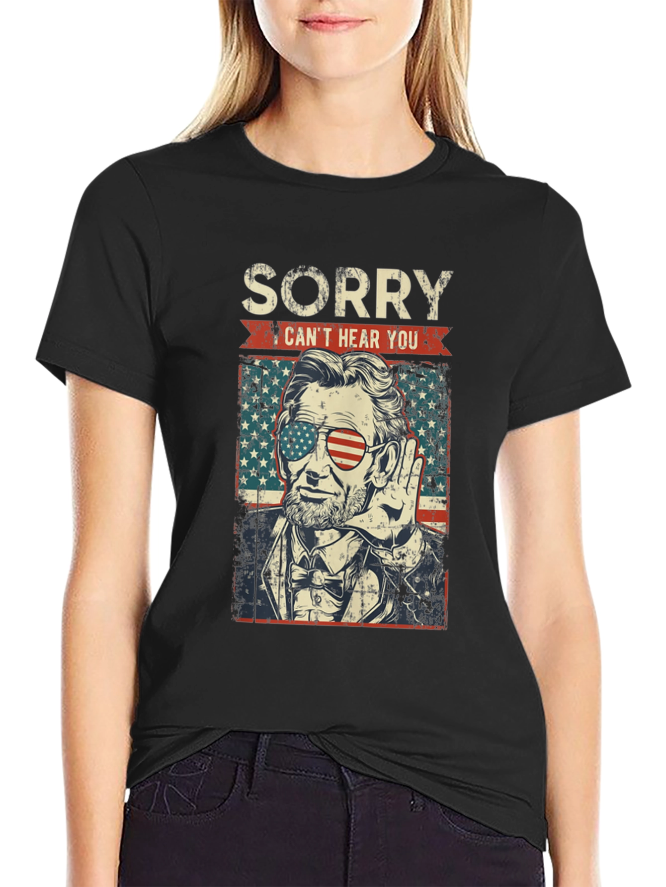 Sorry Cant Hear You T-Shirt