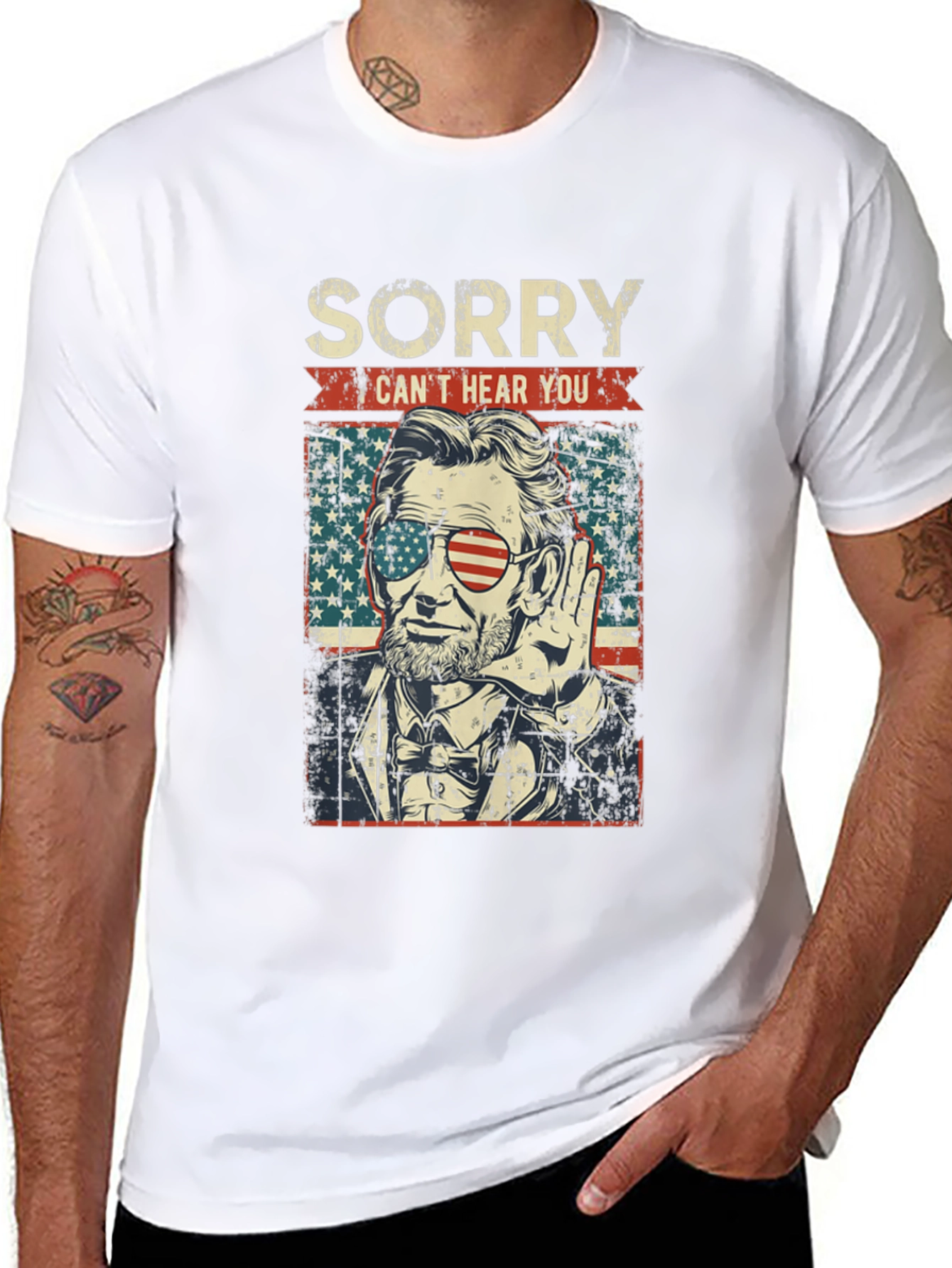 Sorry Cant Hear You T-Shirt