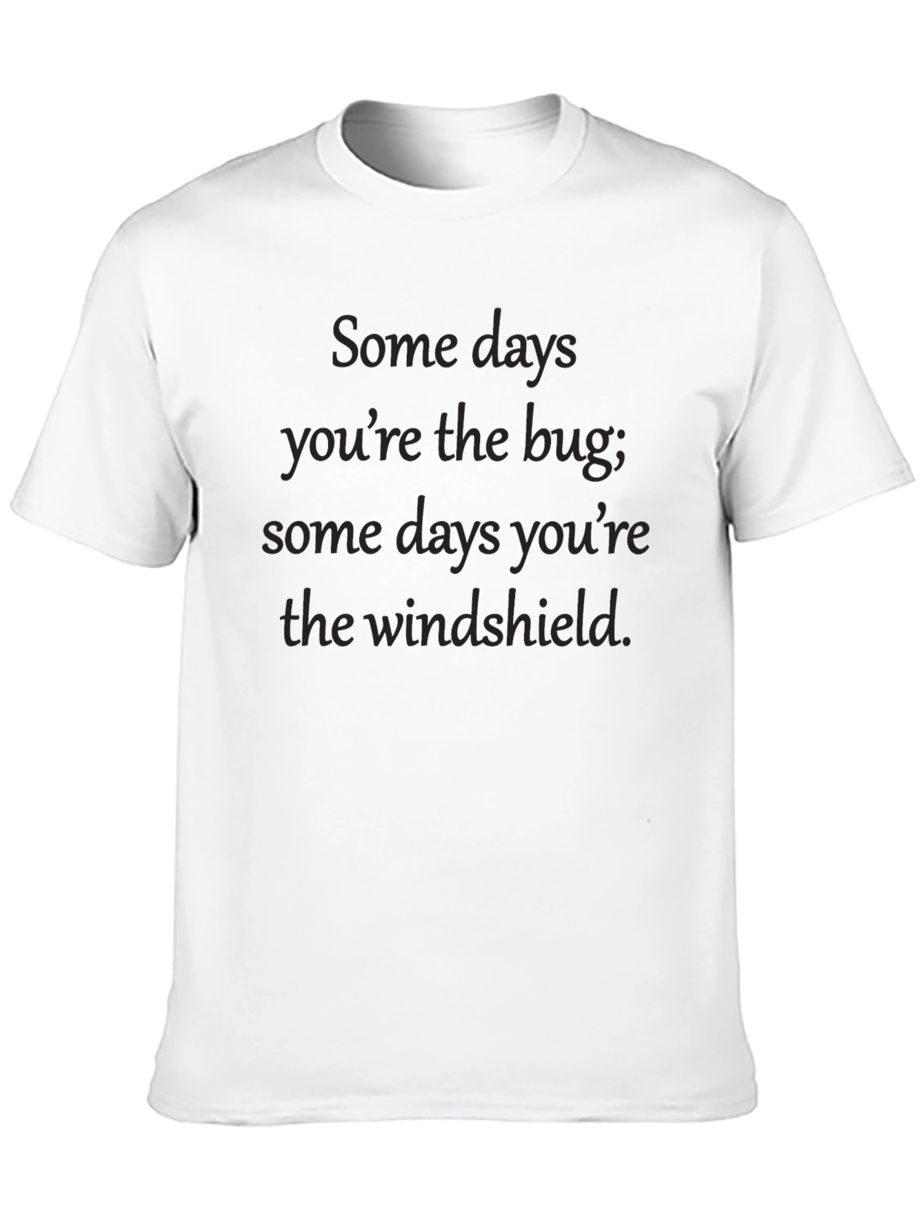 Bug or Windshield Black T-Shirt