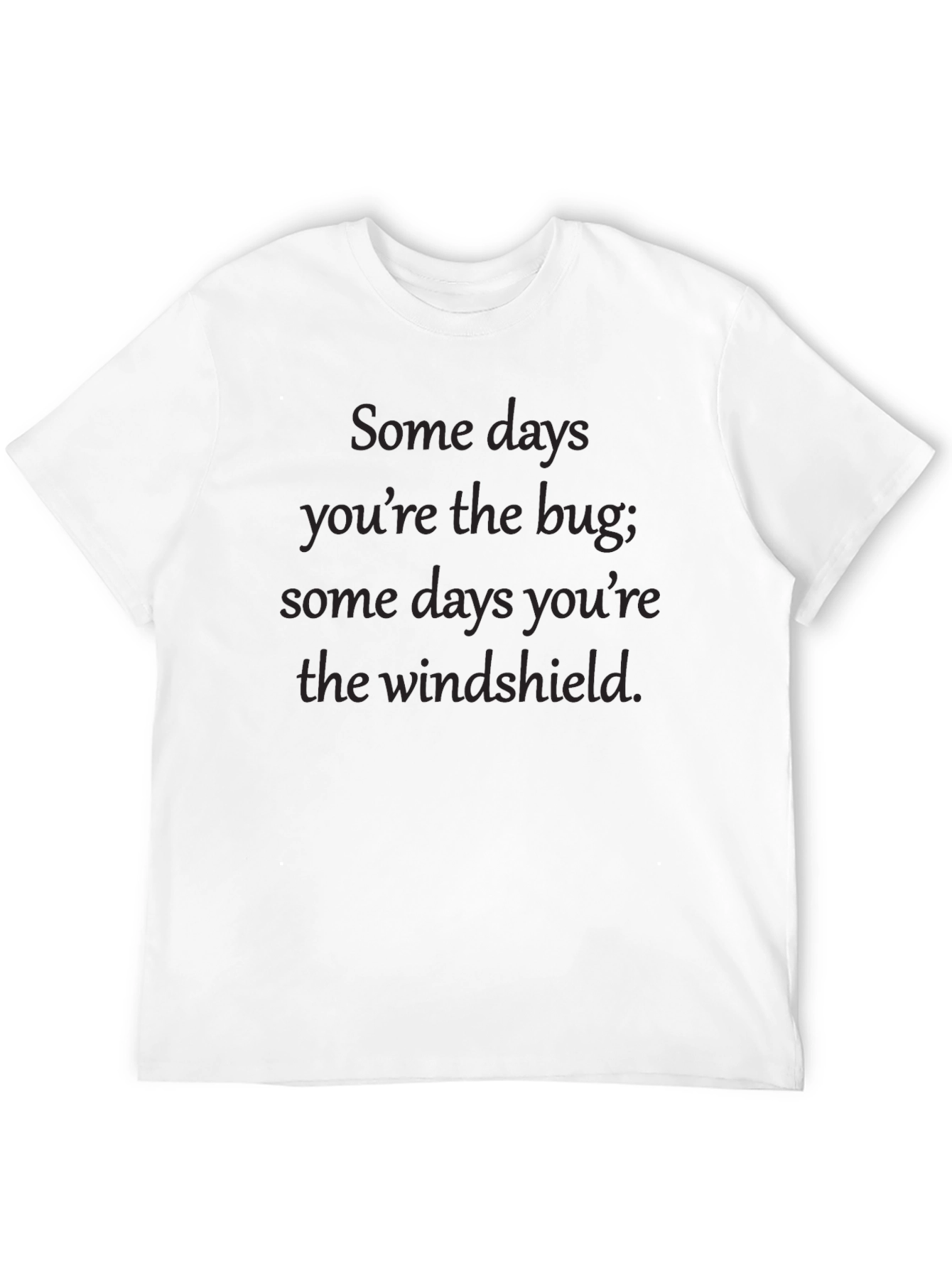 Bug or Windshield Black T-Shirt