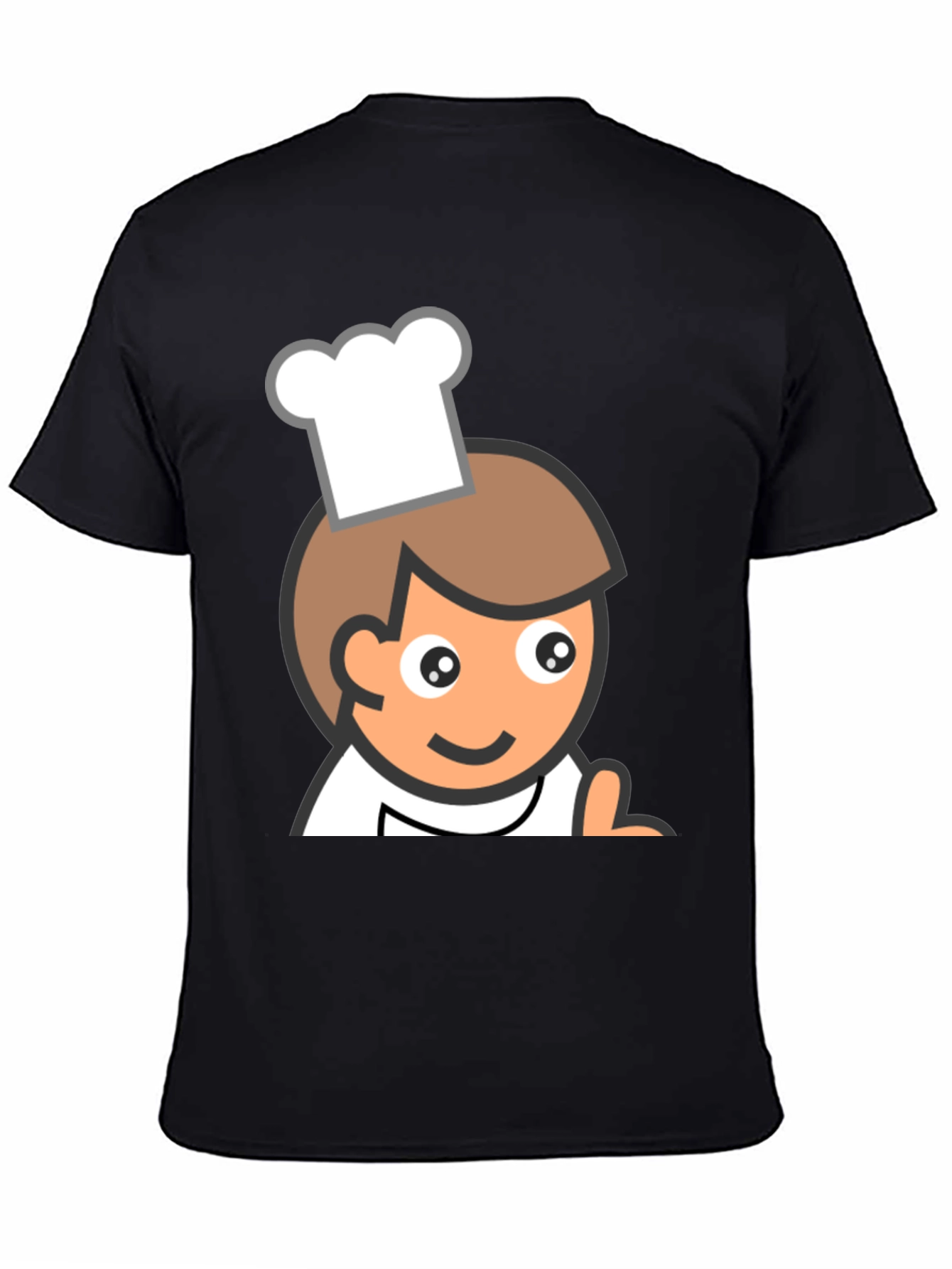 Chef Cartoon Graphic T-Shirt