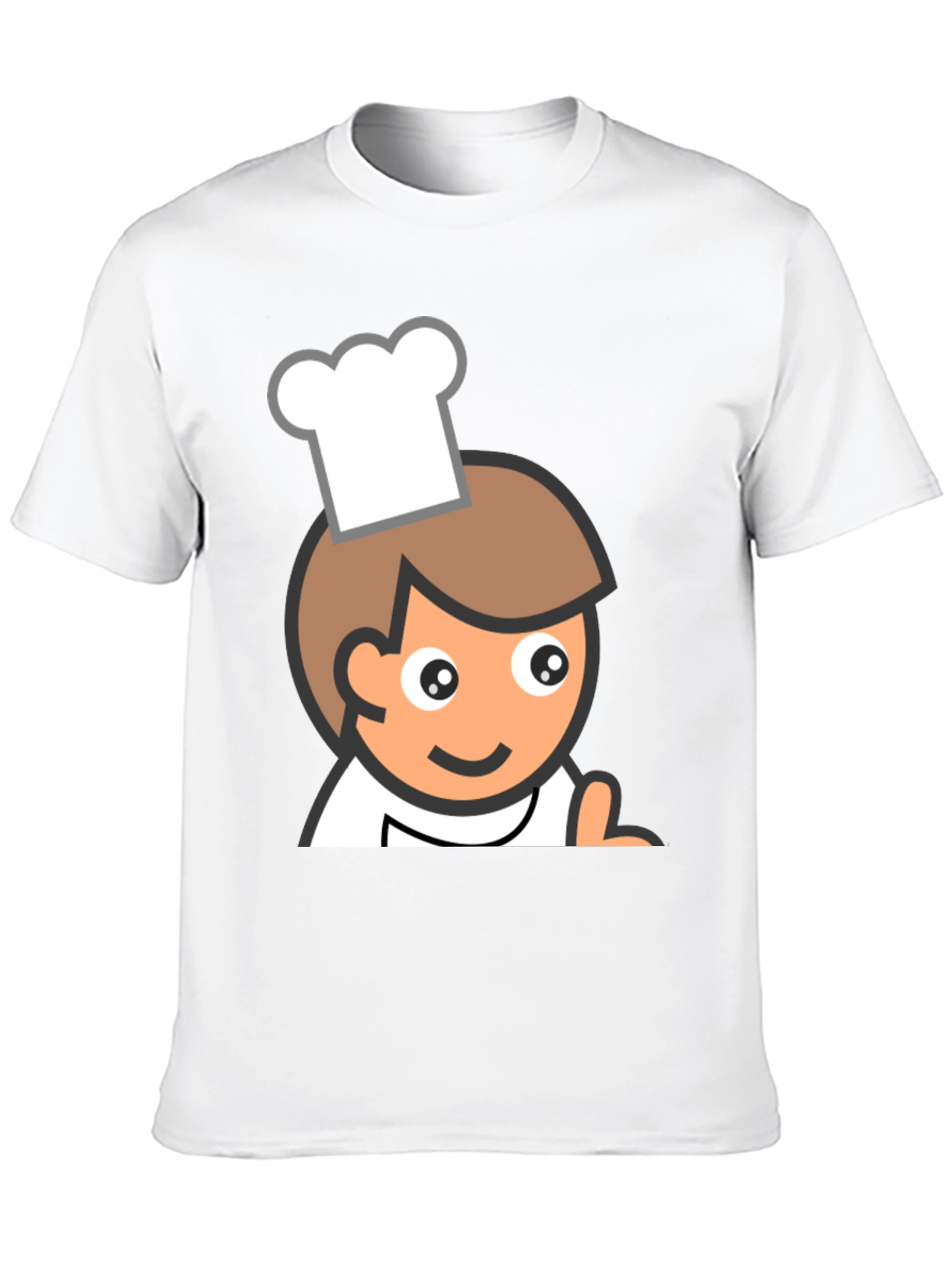 Chef Cartoon Graphic T-Shirt