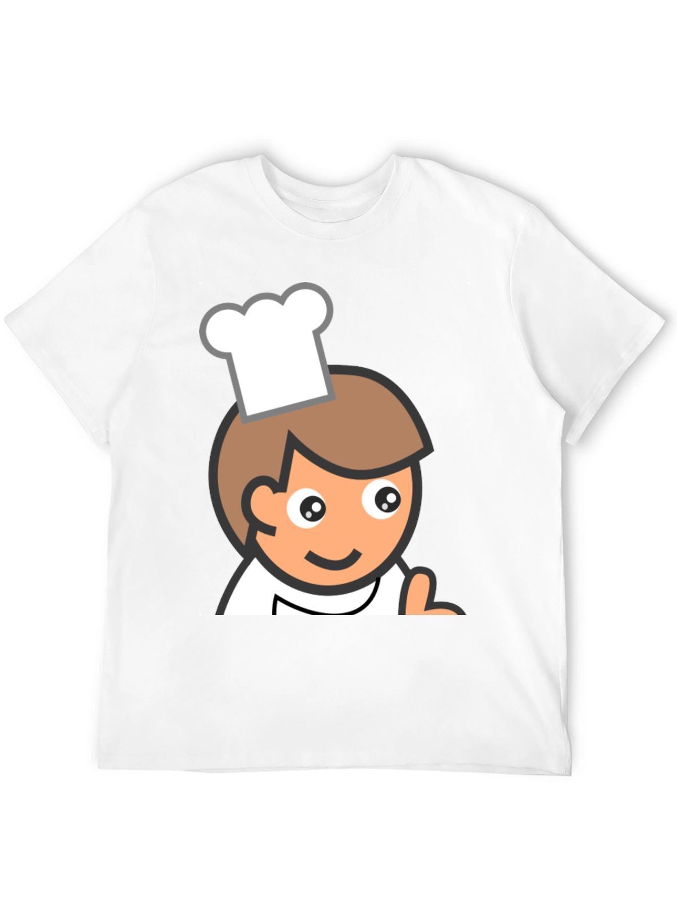 Chef Cartoon Graphic T-Shirt