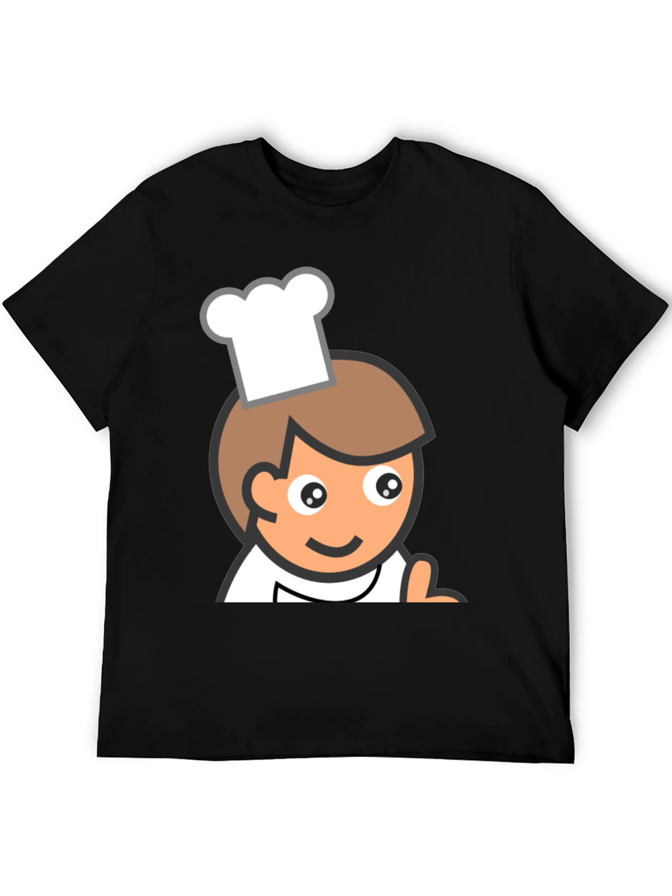 Chef Cartoon Graphic T-Shirt
