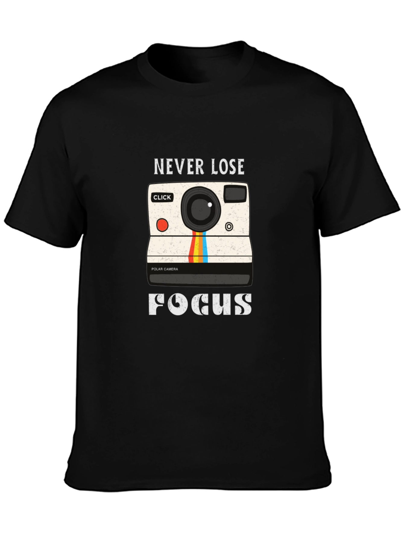 Never Lose Focus Camera Graphic Tee