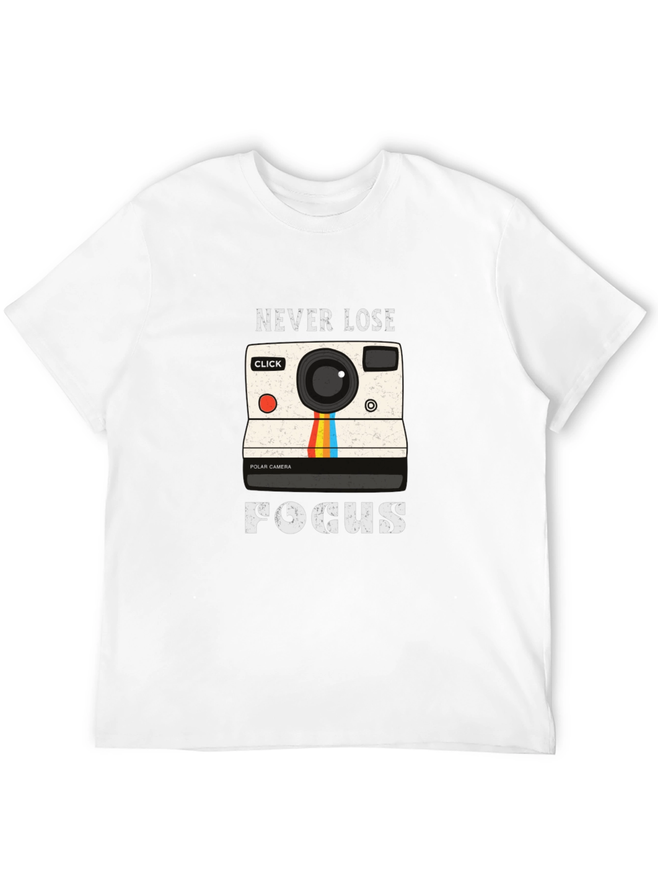 Never Lose Focus Camera Graphic Tee