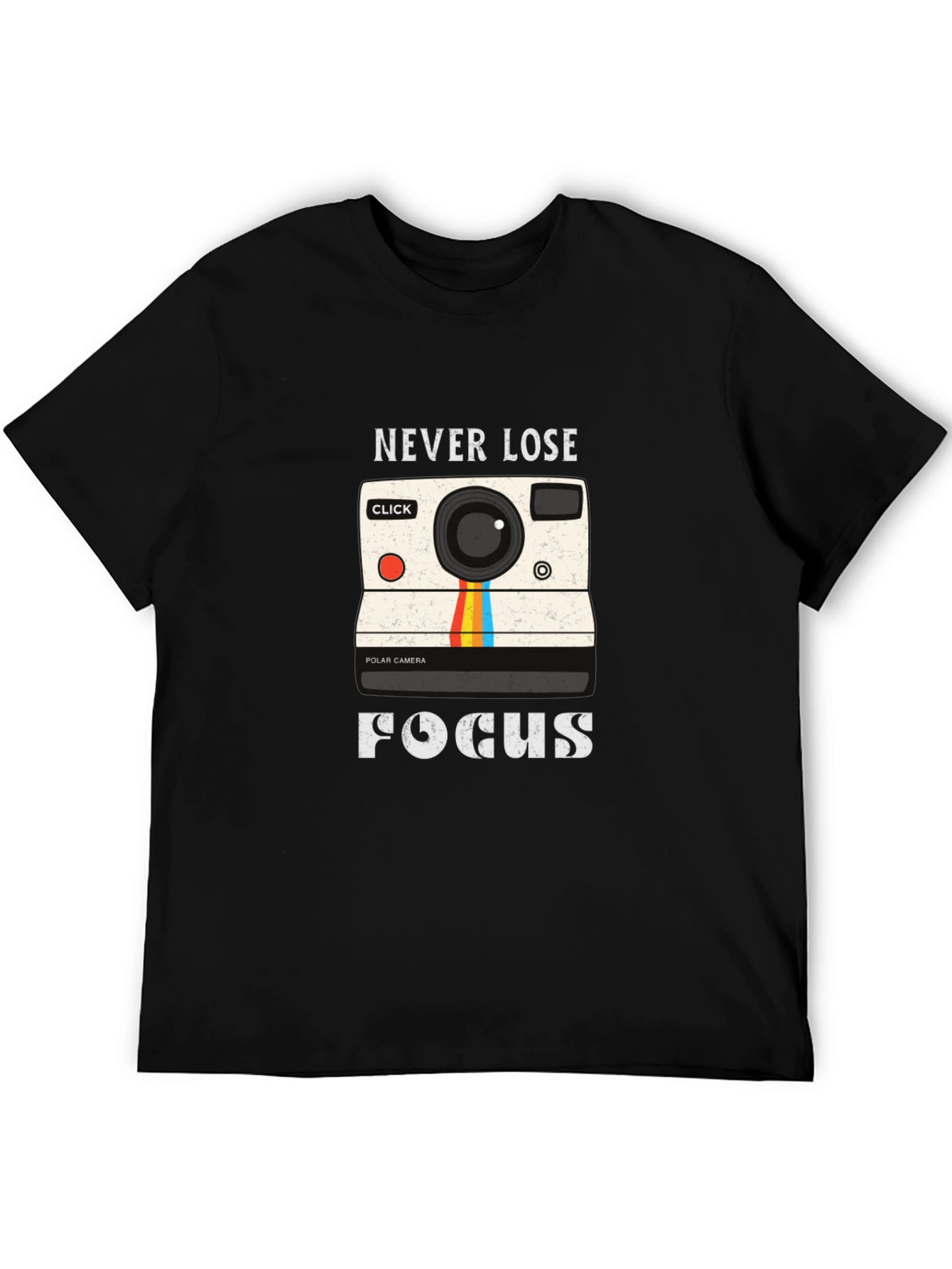 Never Lose Focus Camera Graphic Tee