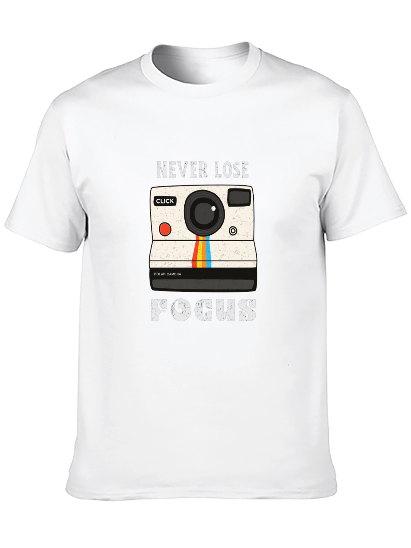 Never Lose Focus Camera Graphic Tee