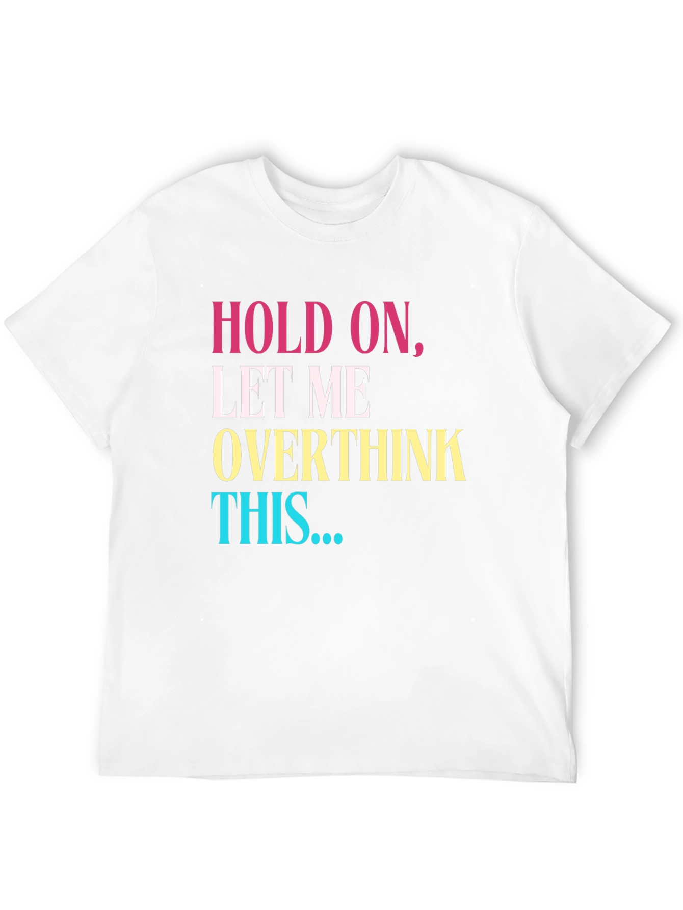 Overthink Black T-Shirt