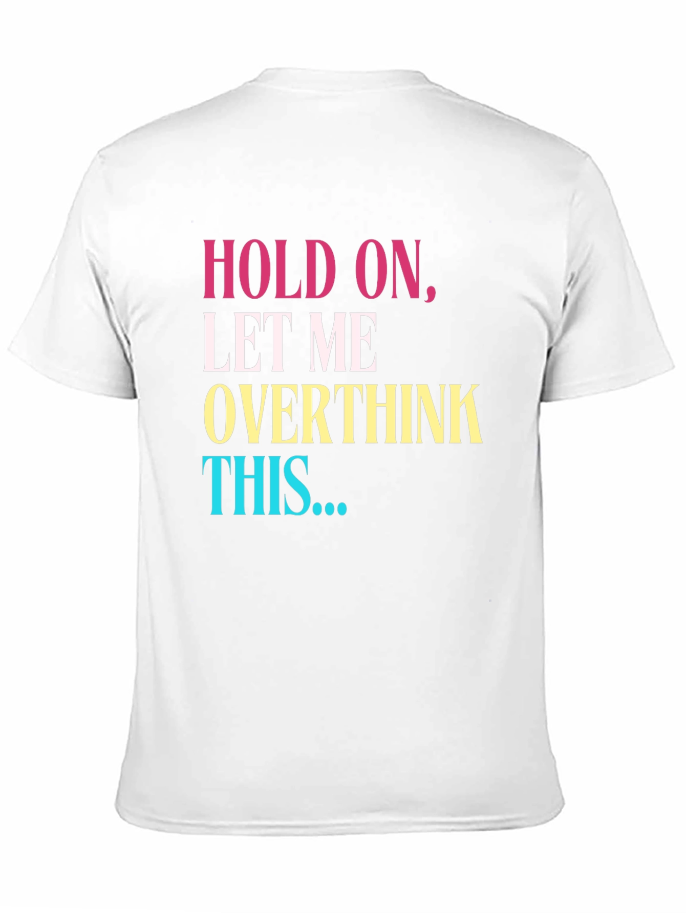 Overthink Black T-Shirt