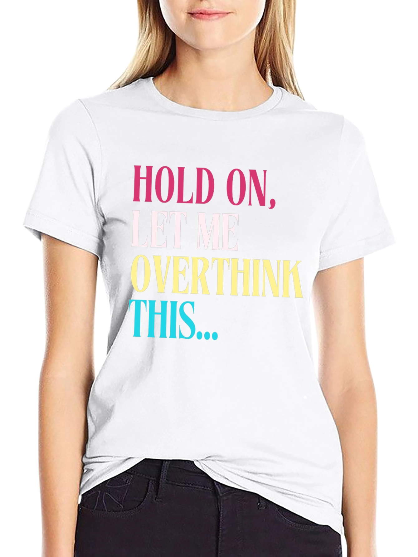 Overthink Black T-Shirt