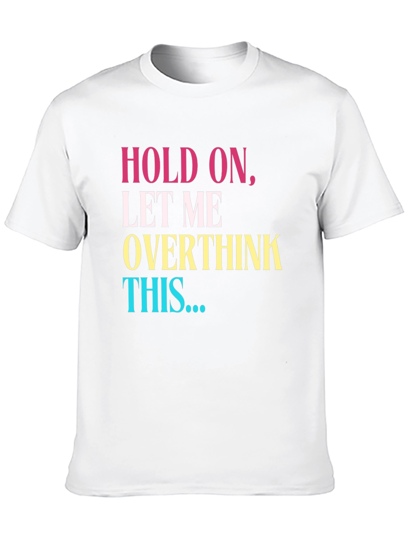 Overthink Black T-Shirt