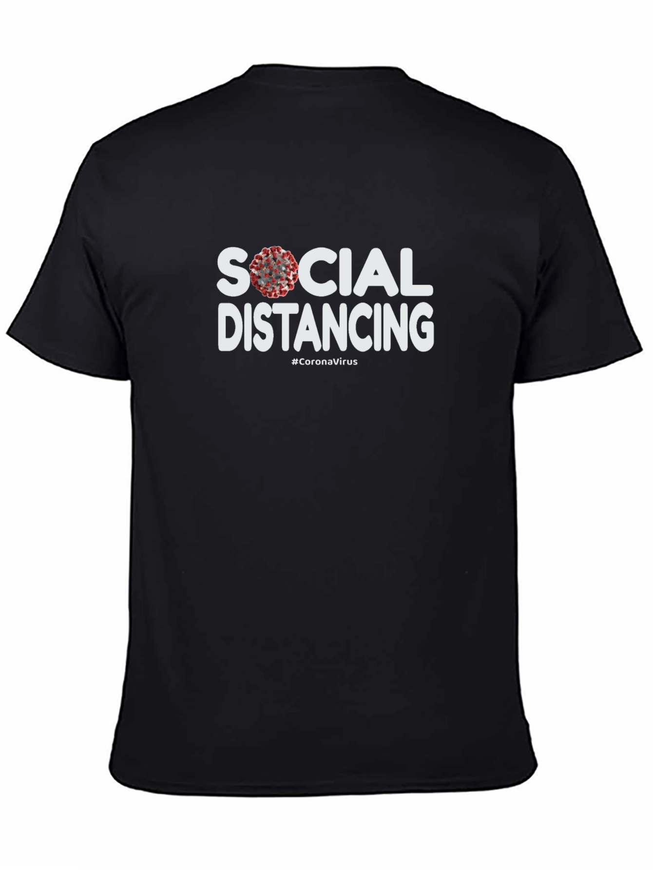 Social Distancing Coronavirus Graphic Tee