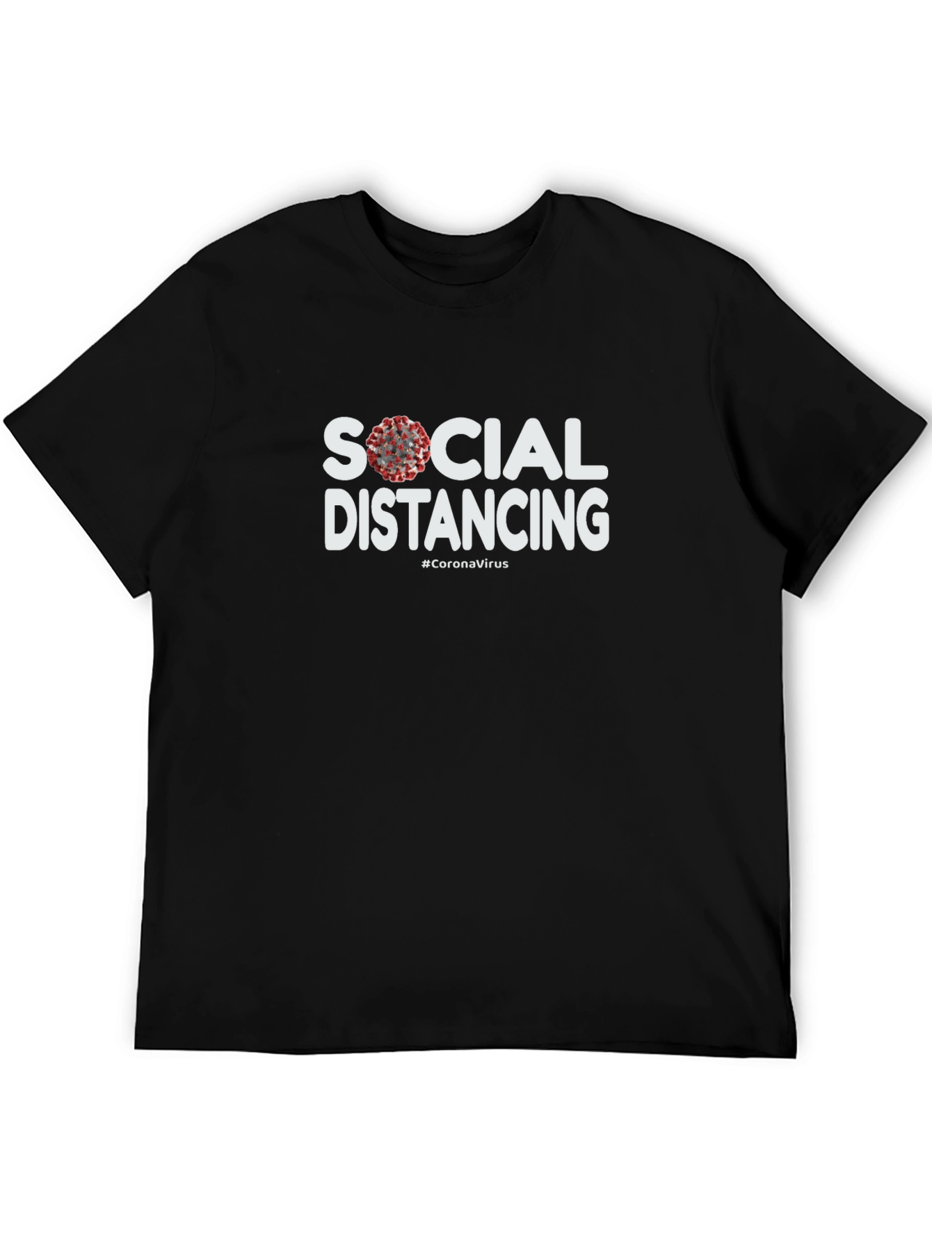 Social Distancing Coronavirus Graphic Tee