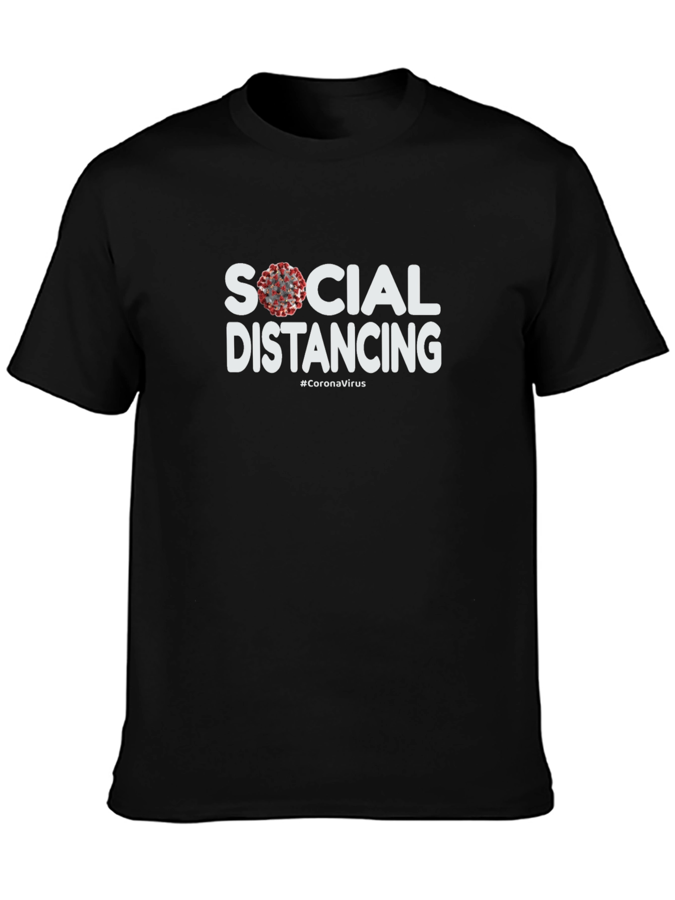 Social Distancing Coronavirus Graphic Tee