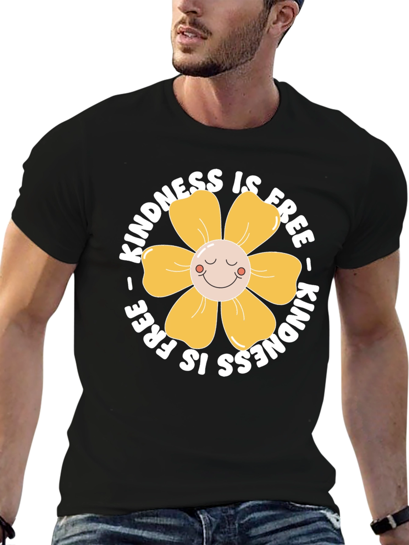 Kindness Flower Graphic Tee